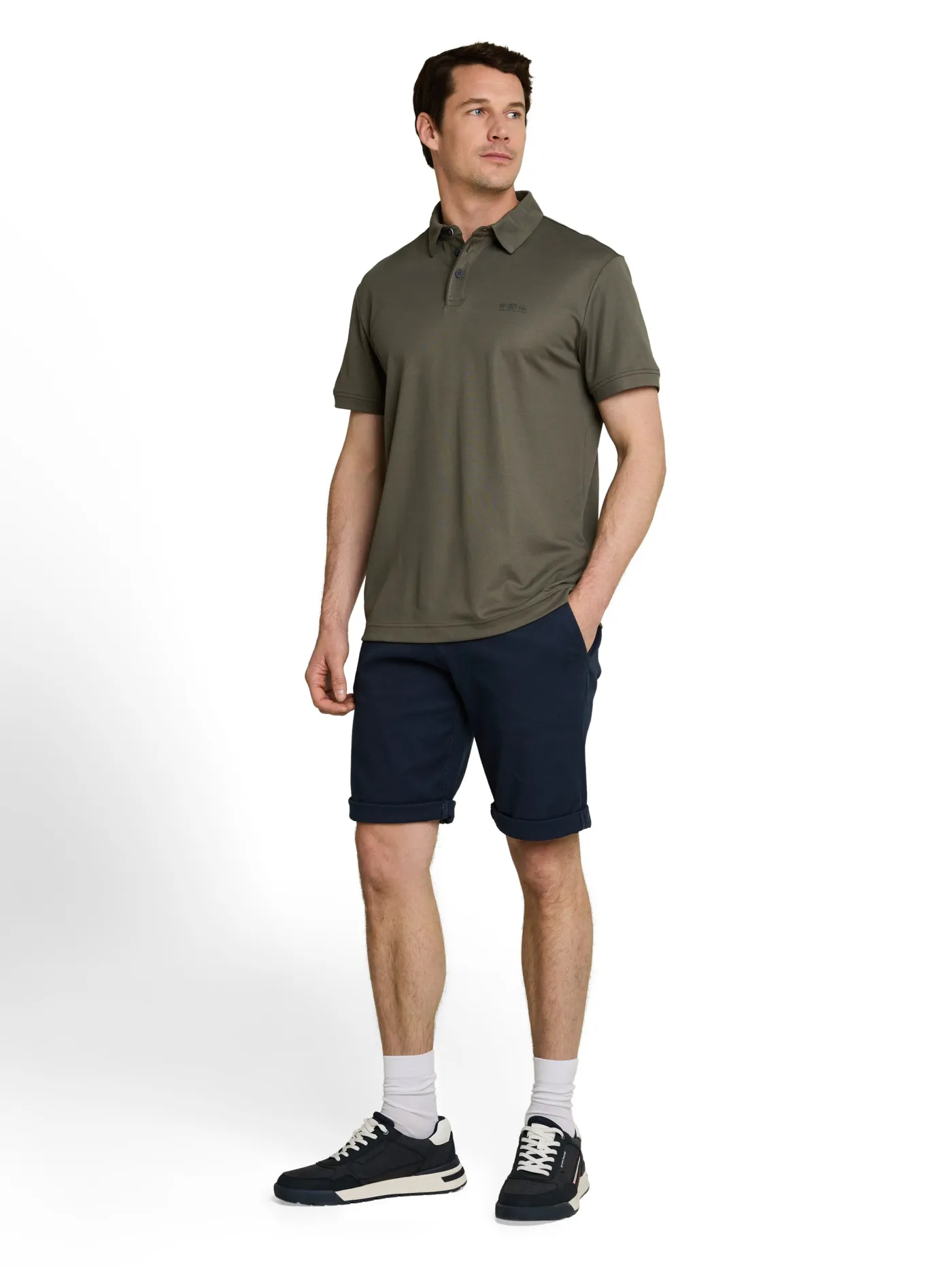 Poloshirt mit Logo-Print