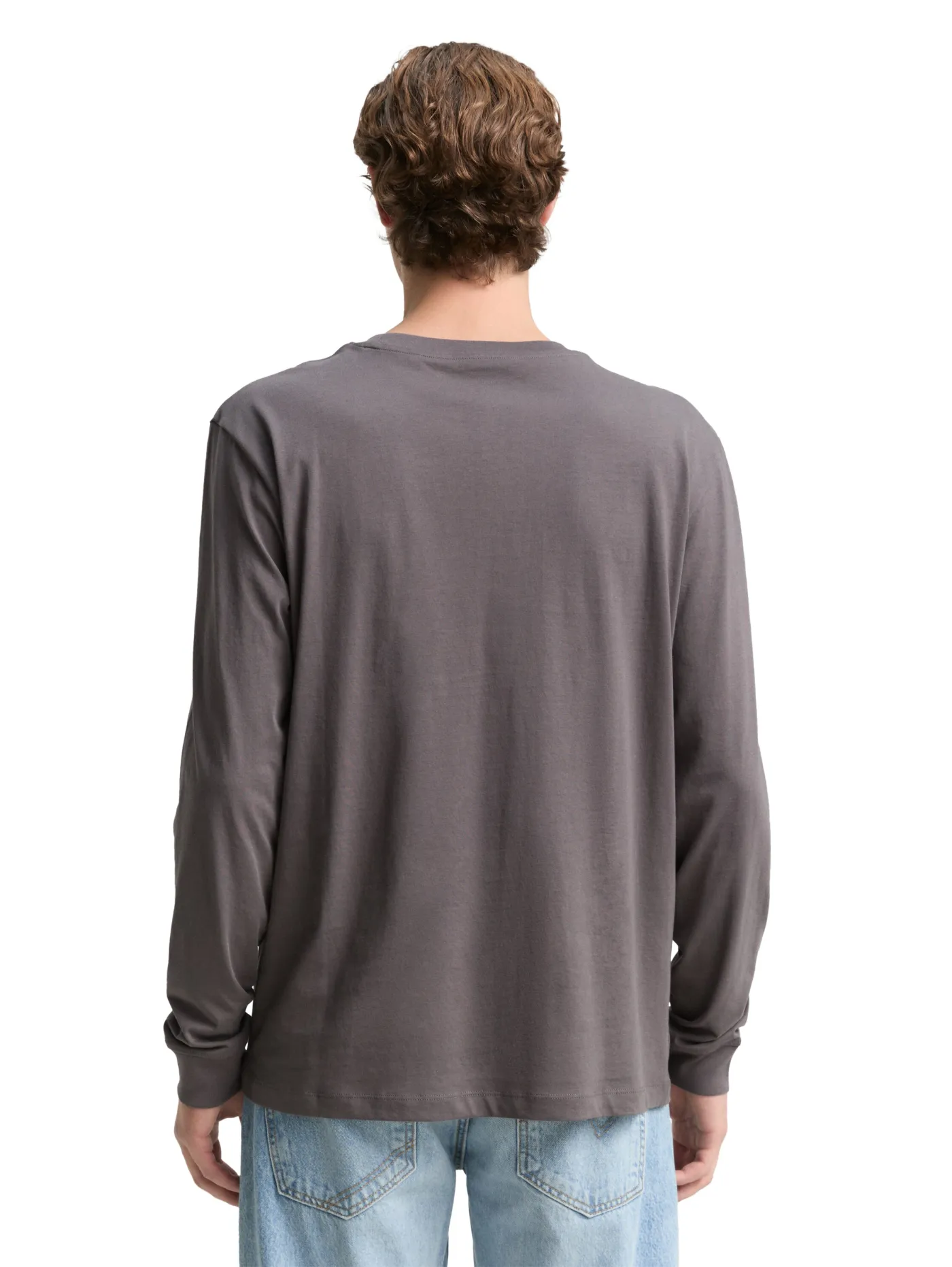 Langarmshirt mit Logo-Print