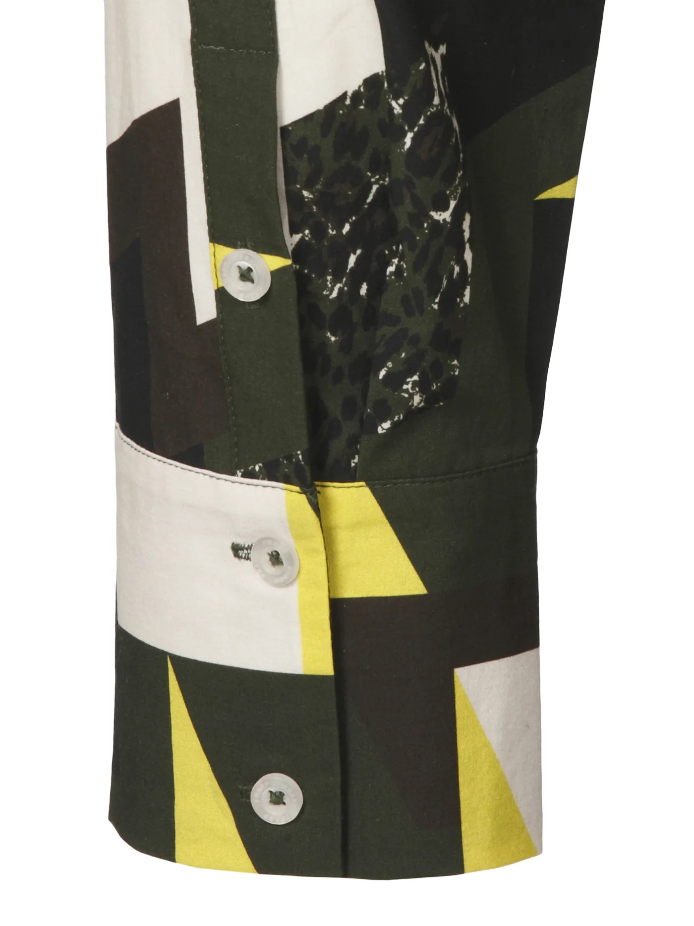 Bluse Hemdkragen 1/1 Arm Druck