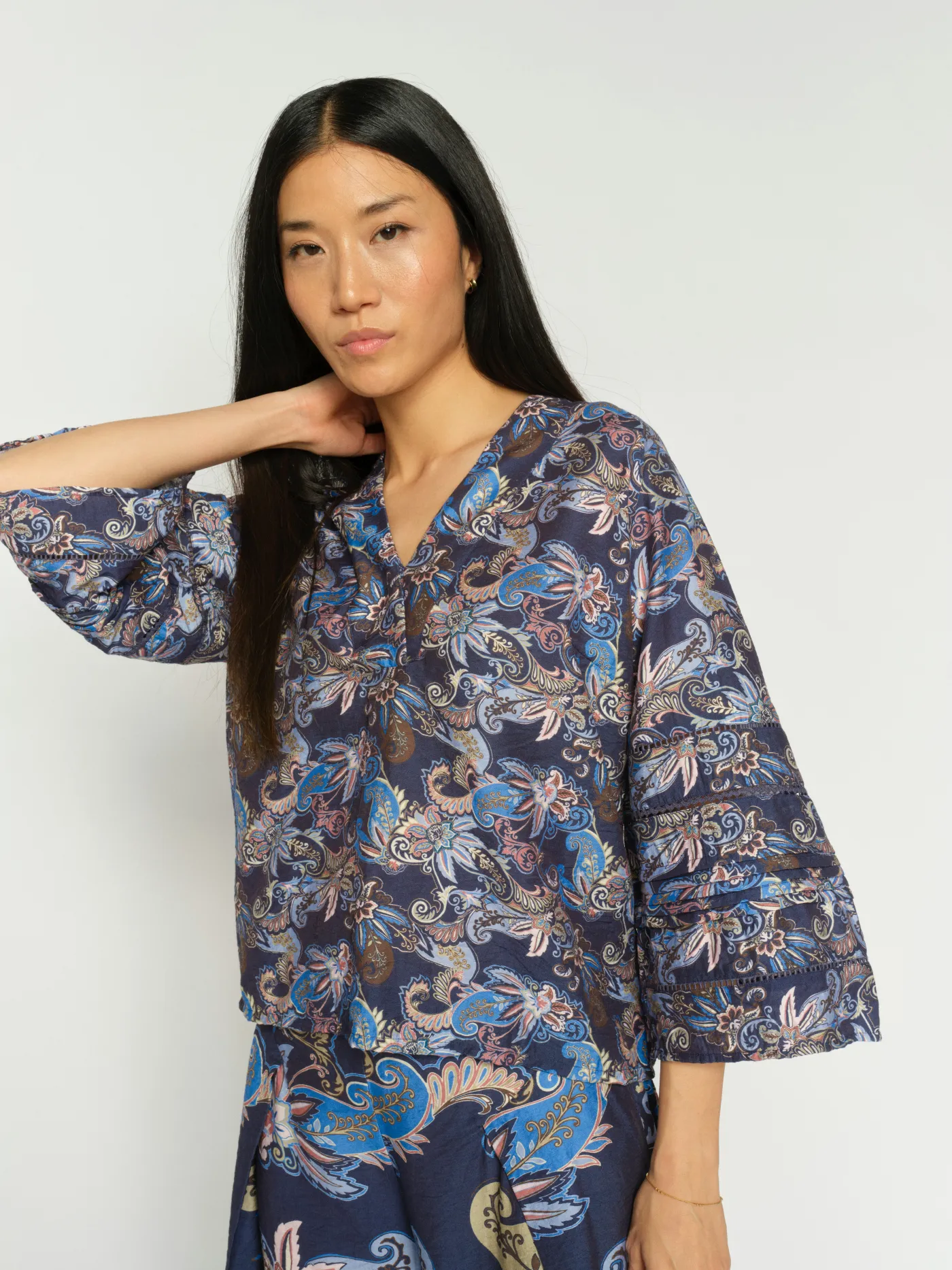 MMAleysa Paisley Blouse