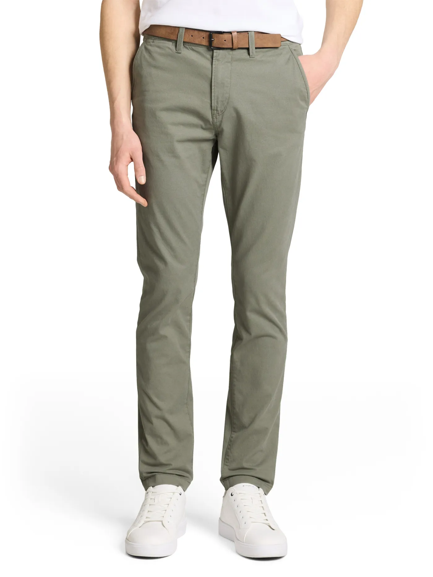 TTSLIM Chino Hose mit Gürtel