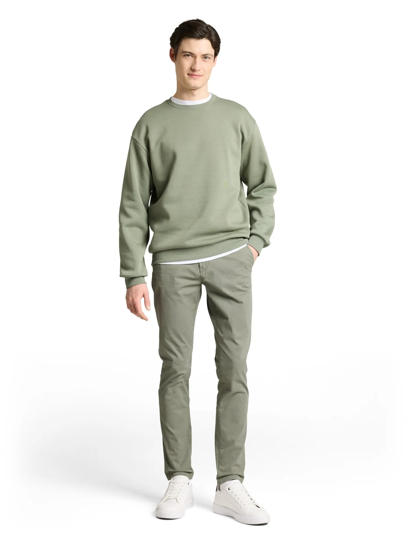 TTSLIM Chino Hose mit Gürtel