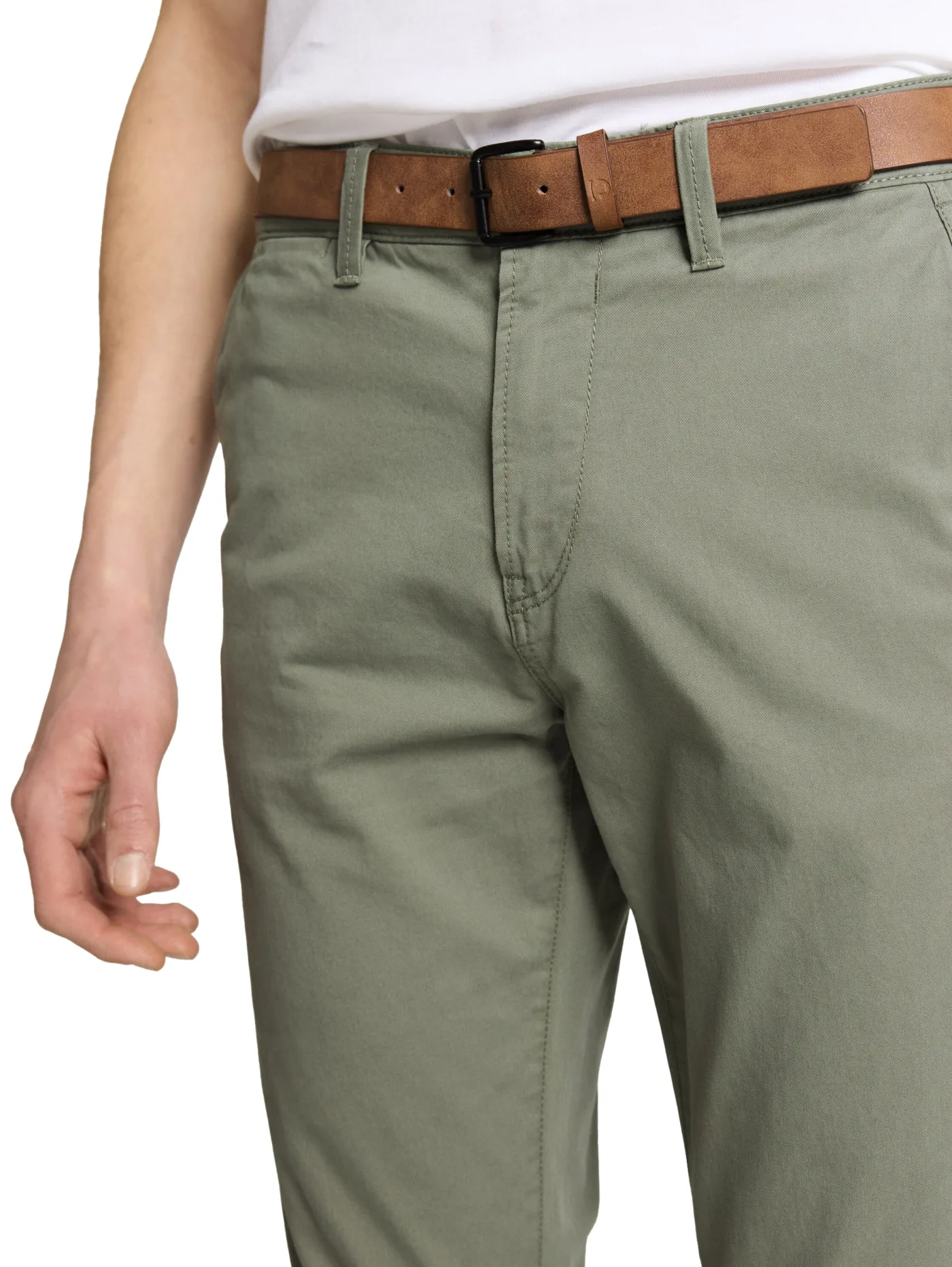 TTSLIM Chino Hose mit Gürtel