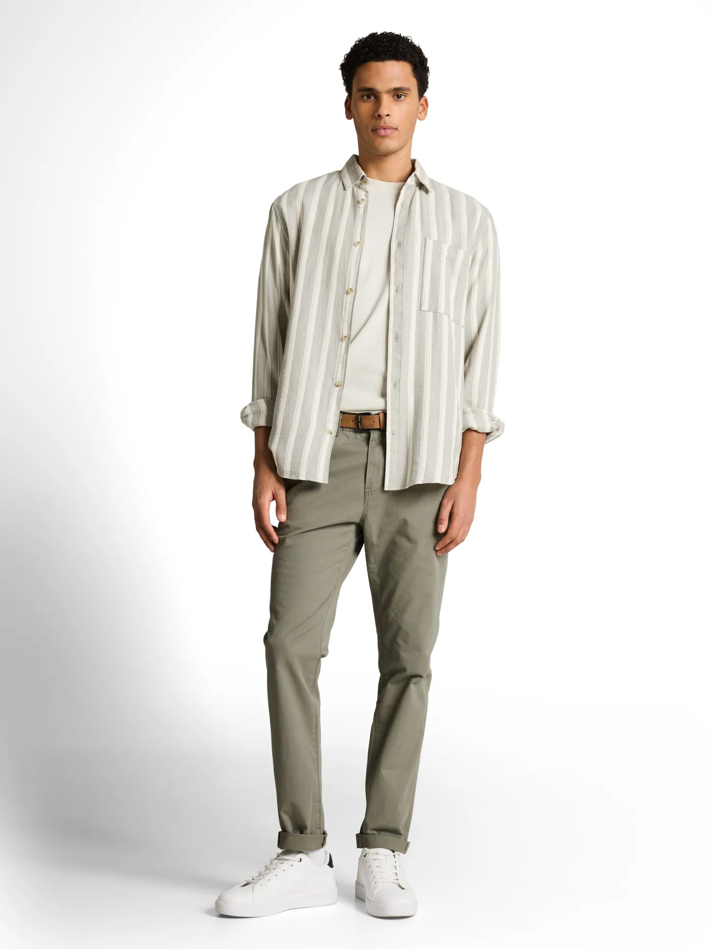 TTSLIM Chino Hose mit Gürtel