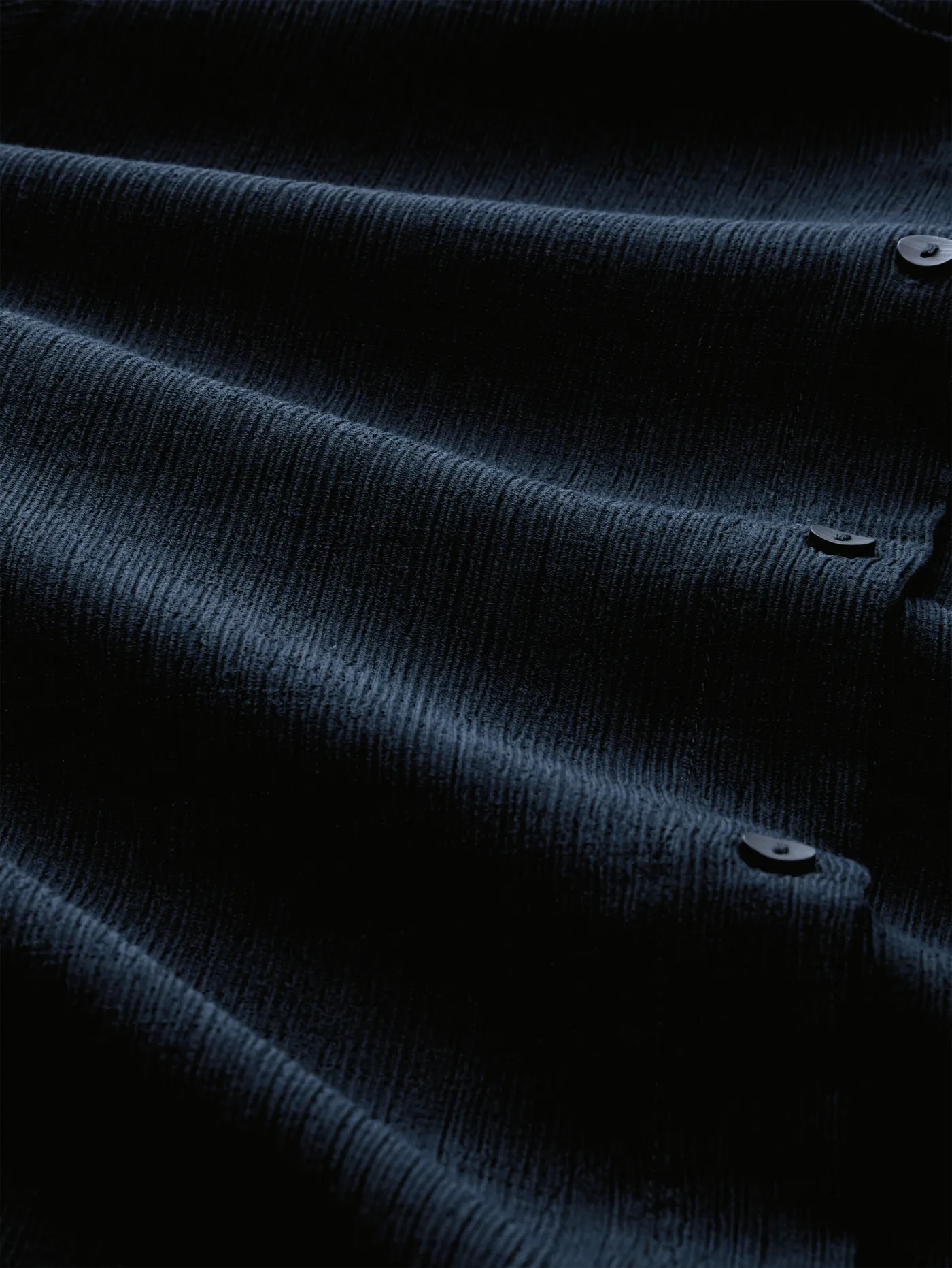 Crinkle Bluse mit Knopfleiste