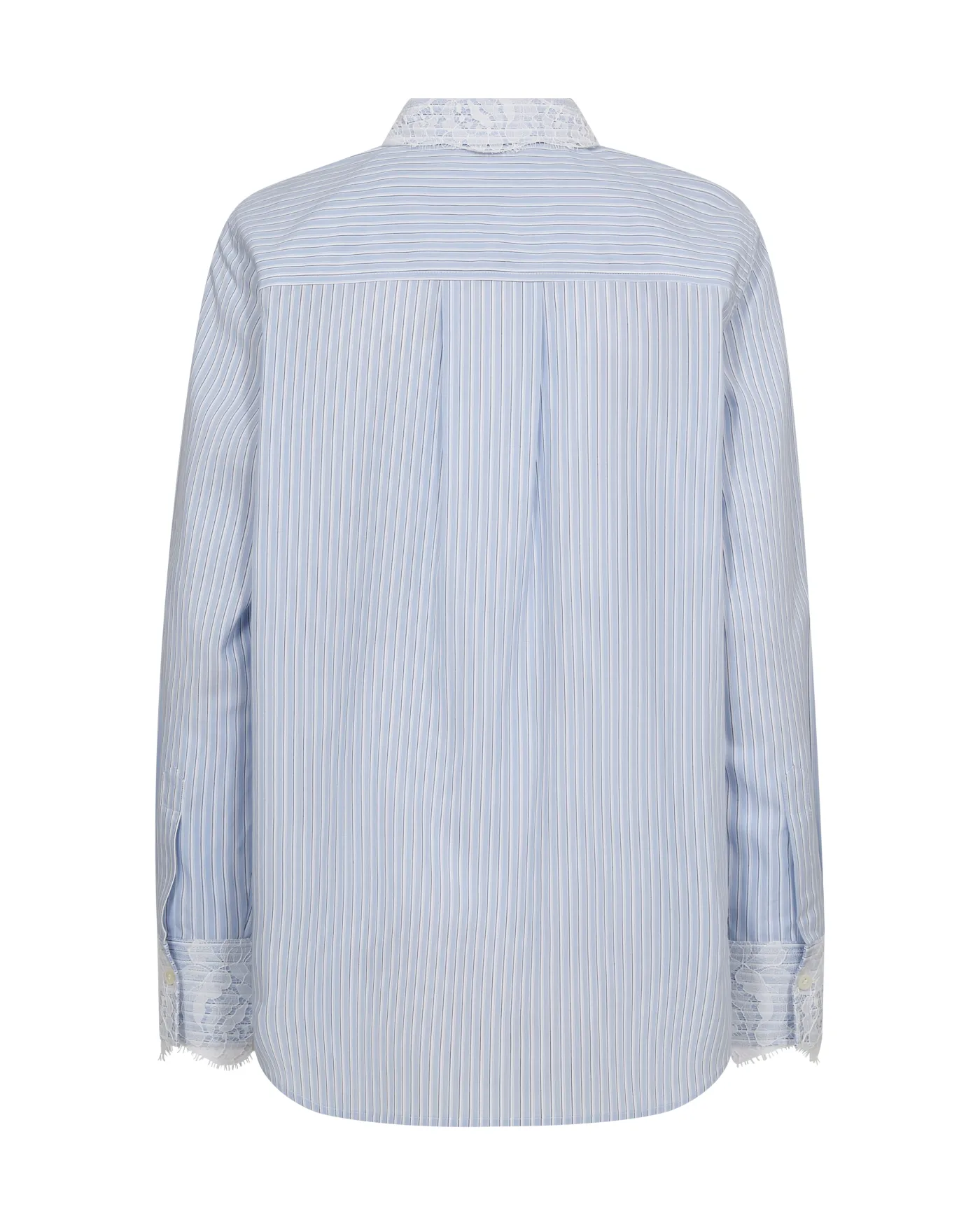 MMElinda Stripe Lace Shirt