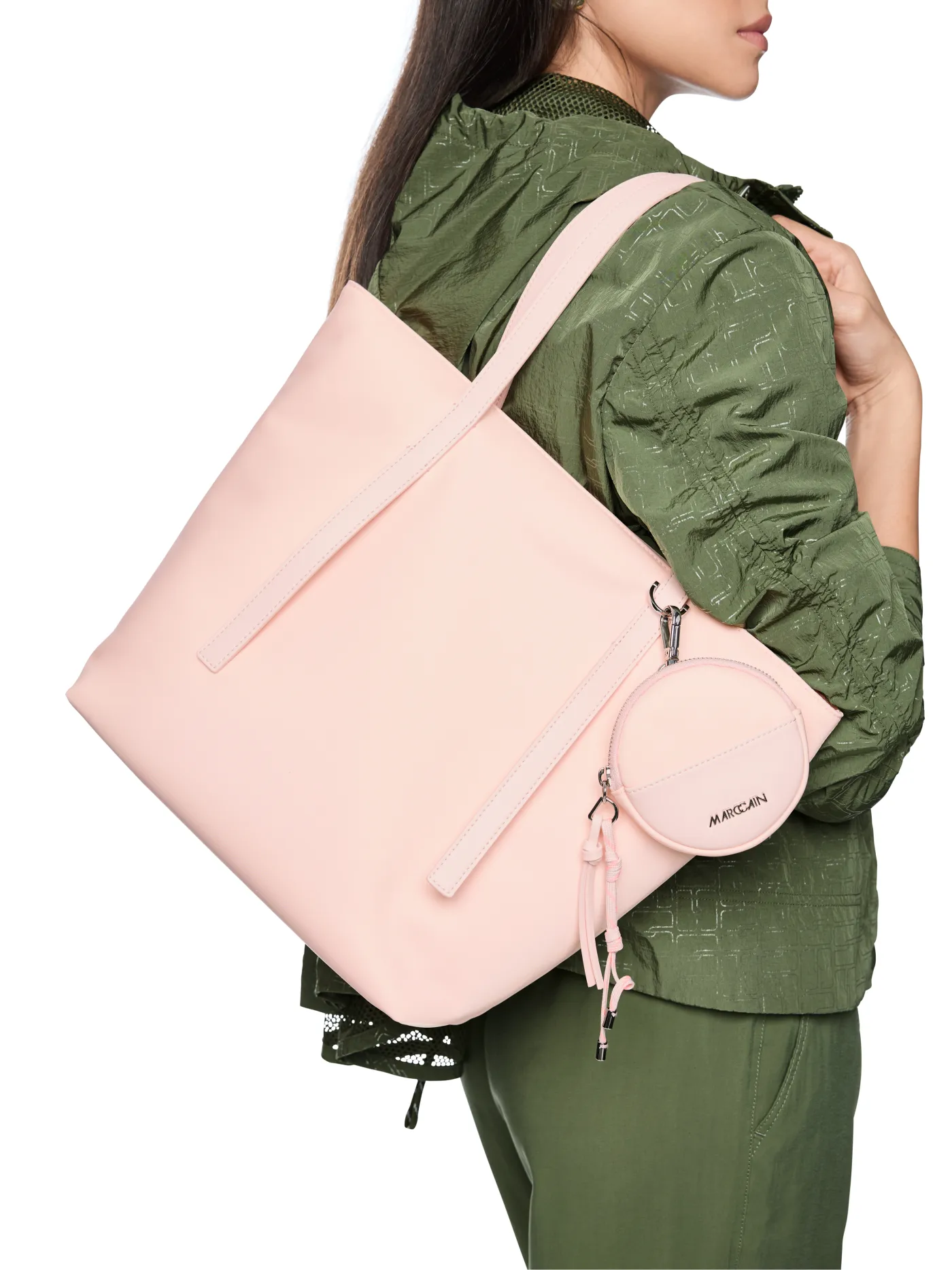 Schultertasche aus Kunstleder