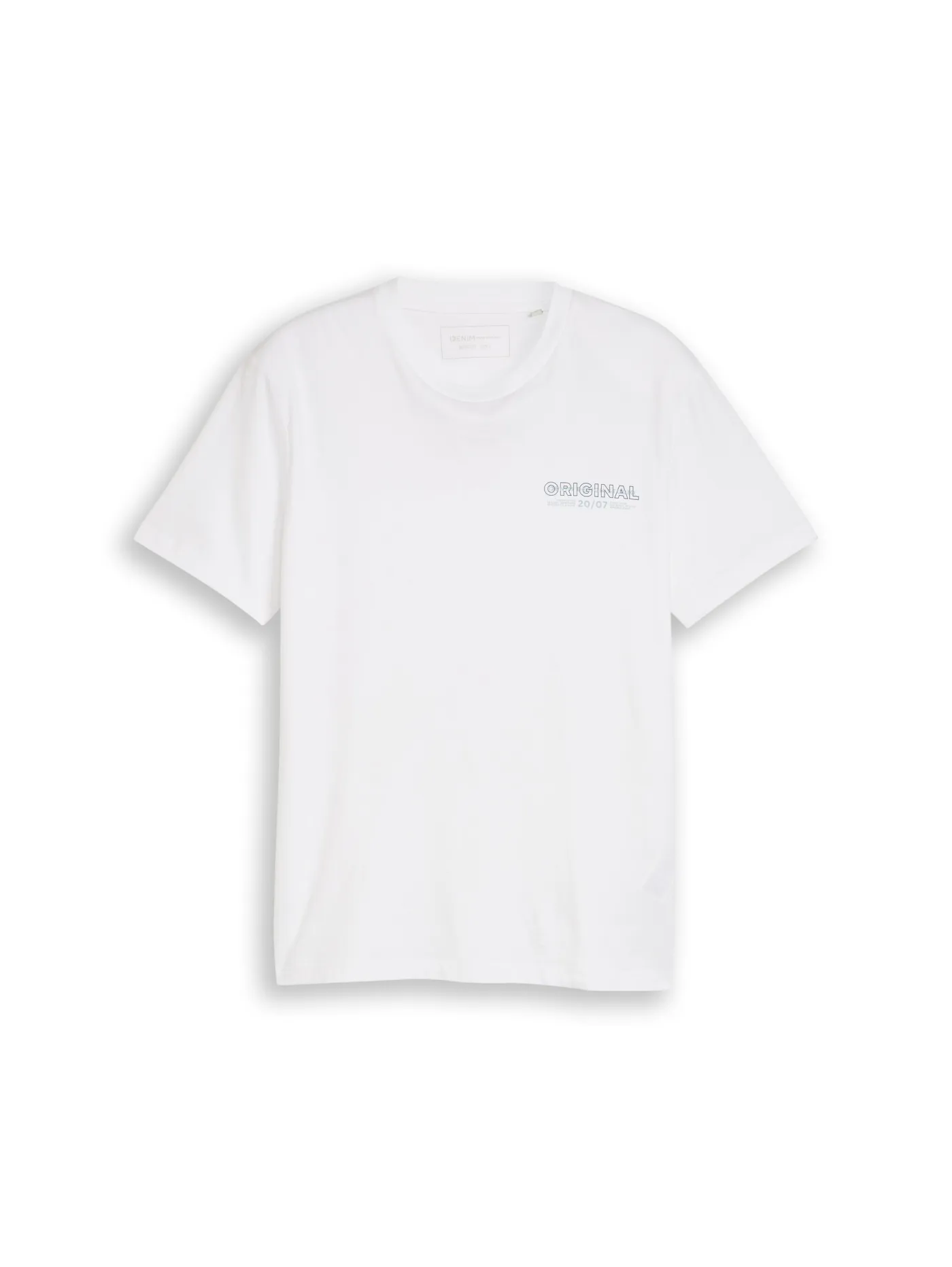 Basic T-Shirt mit Logo-Print