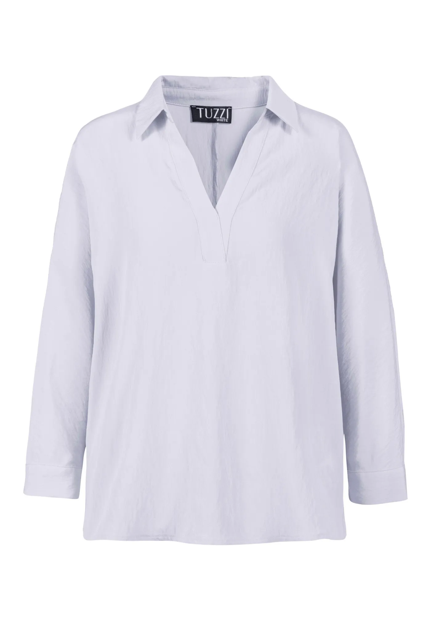 Bluse WHITE mit Manschetten
