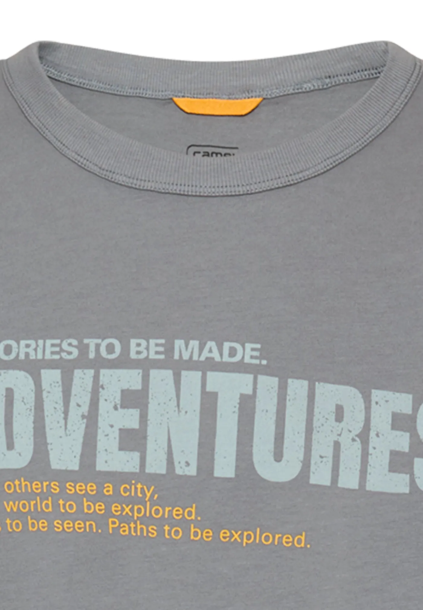 T-Shirt mit Backprint
