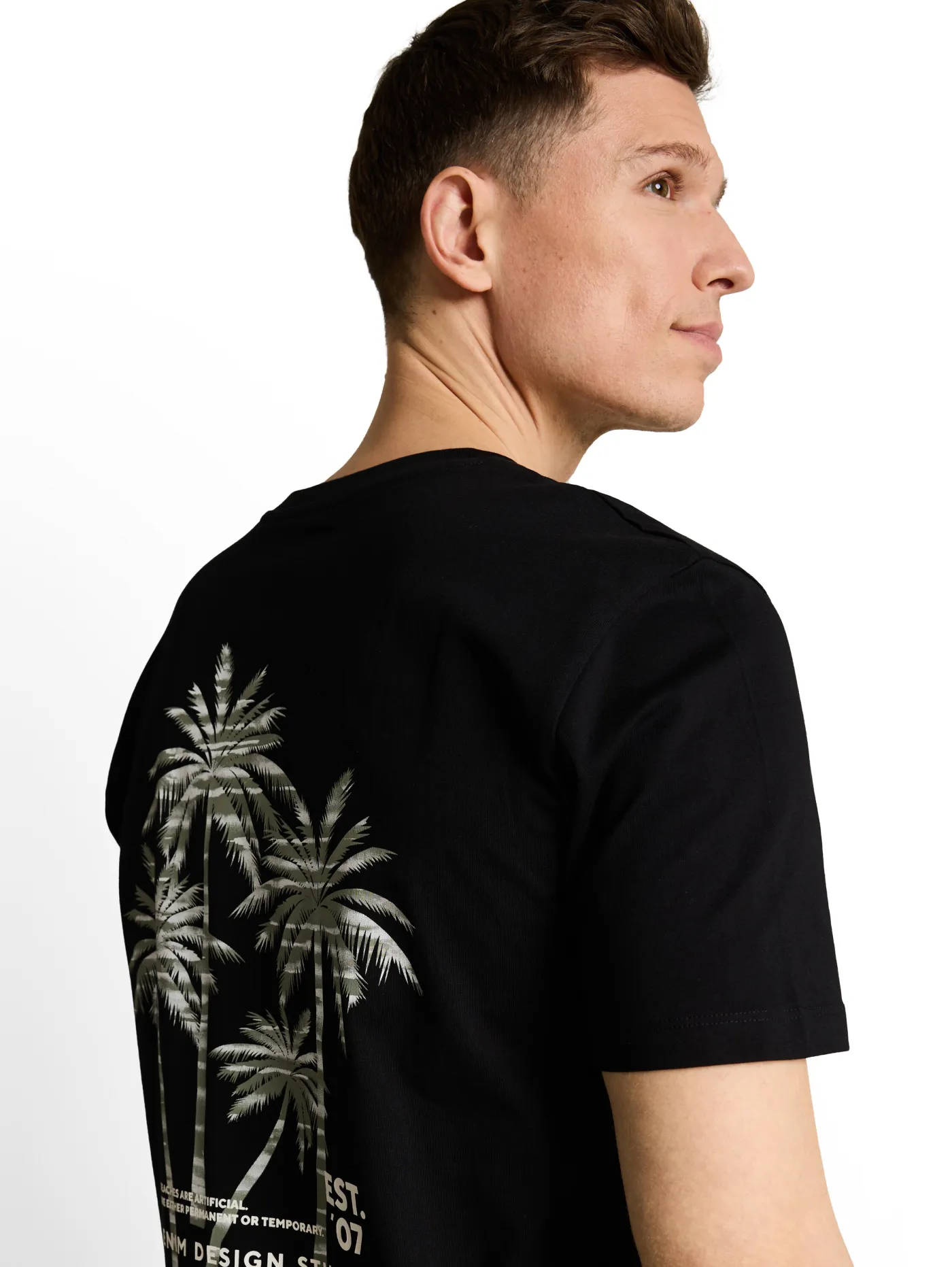 T-Shirt mit Rückenprint