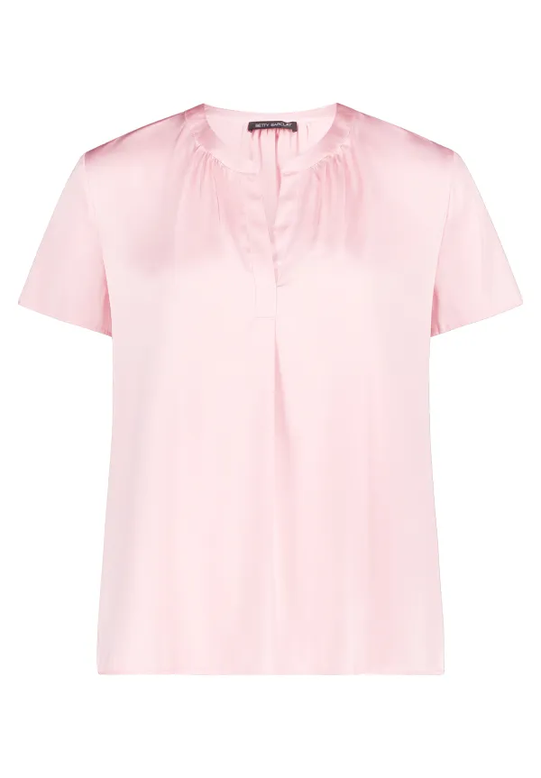 Satin-Bluse