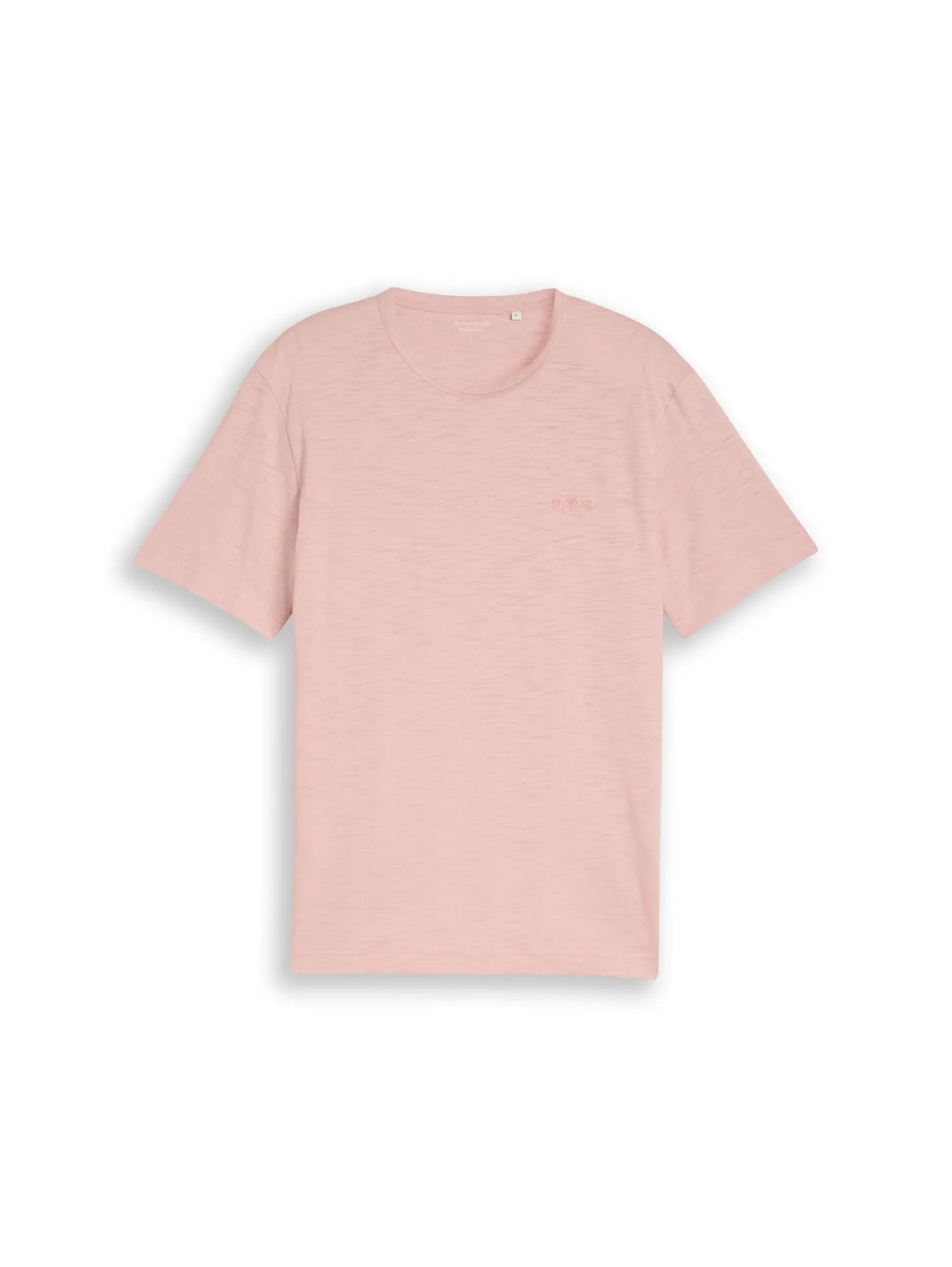 T-Shirt in Melange-Optik