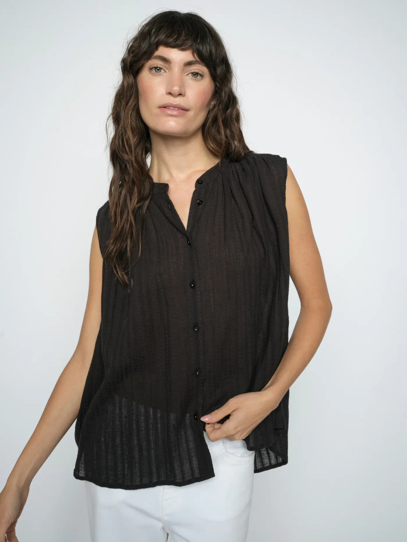 MMAmelia Plain SL Blouse