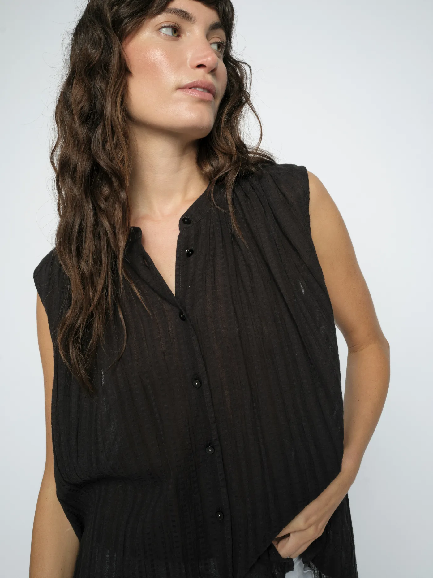 MMAmelia Plain SL Blouse