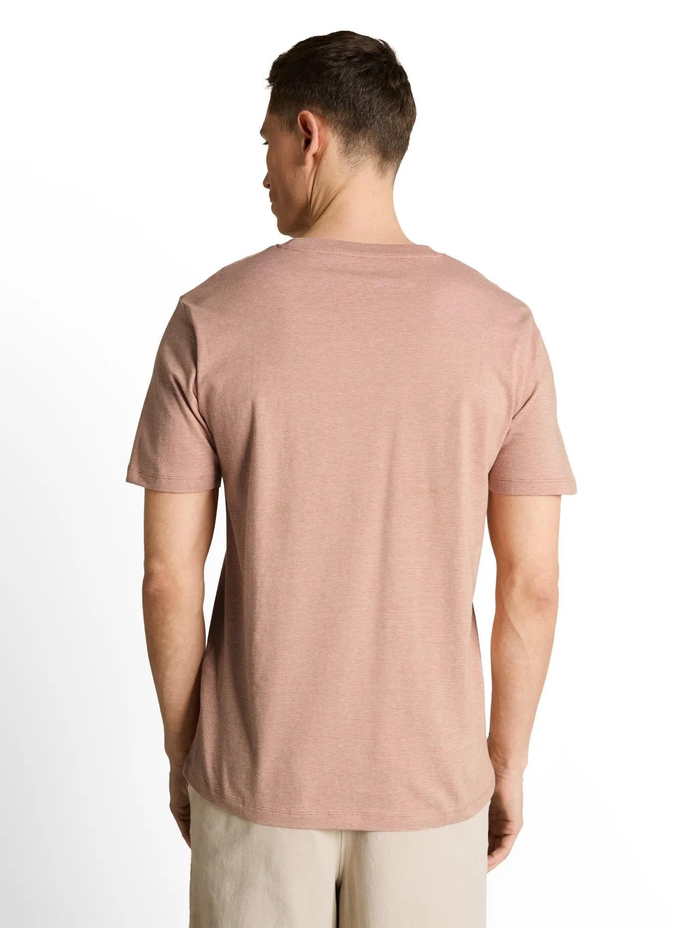 T-Shirt mit Palmenprint