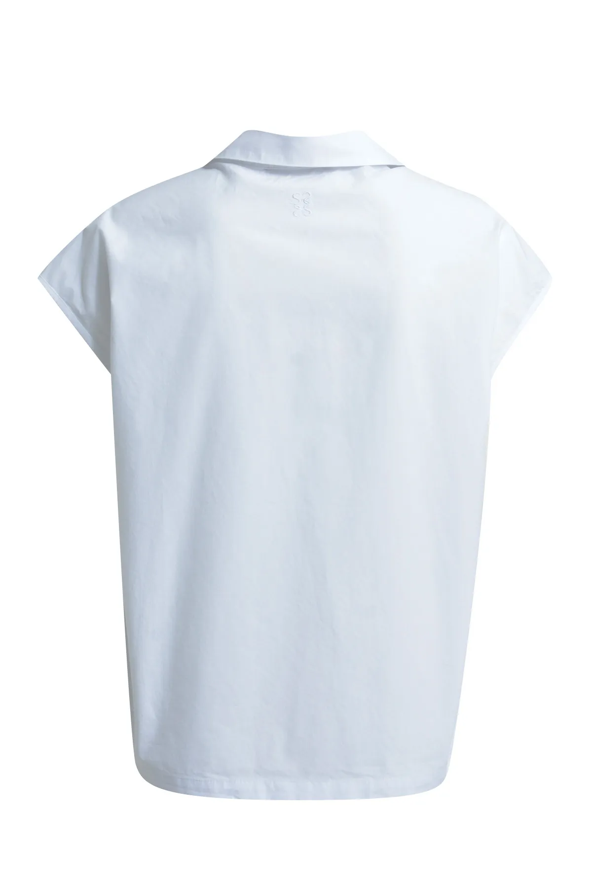 Solid Blouse with Bows