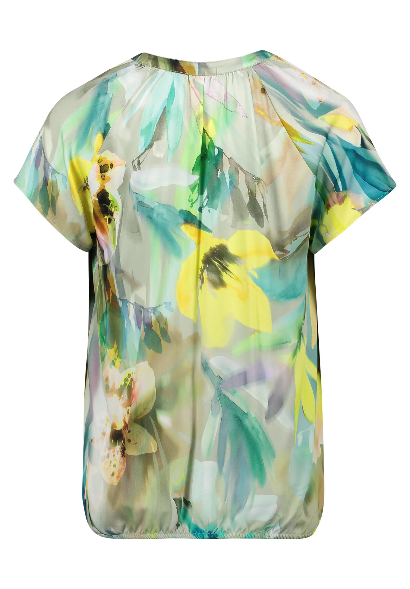 Satin-Bluse