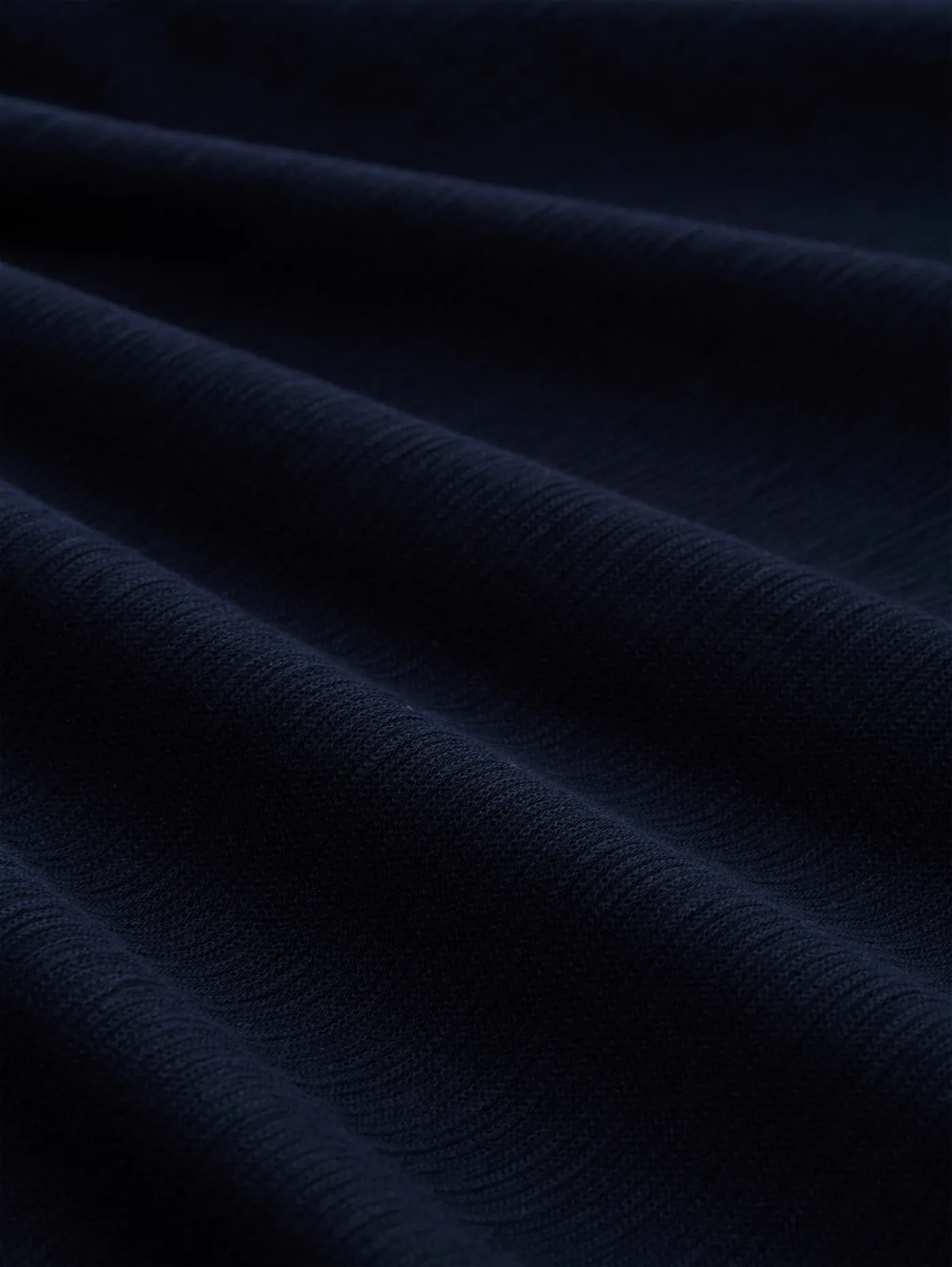 T-Shirt mit Ottoman-Struktur