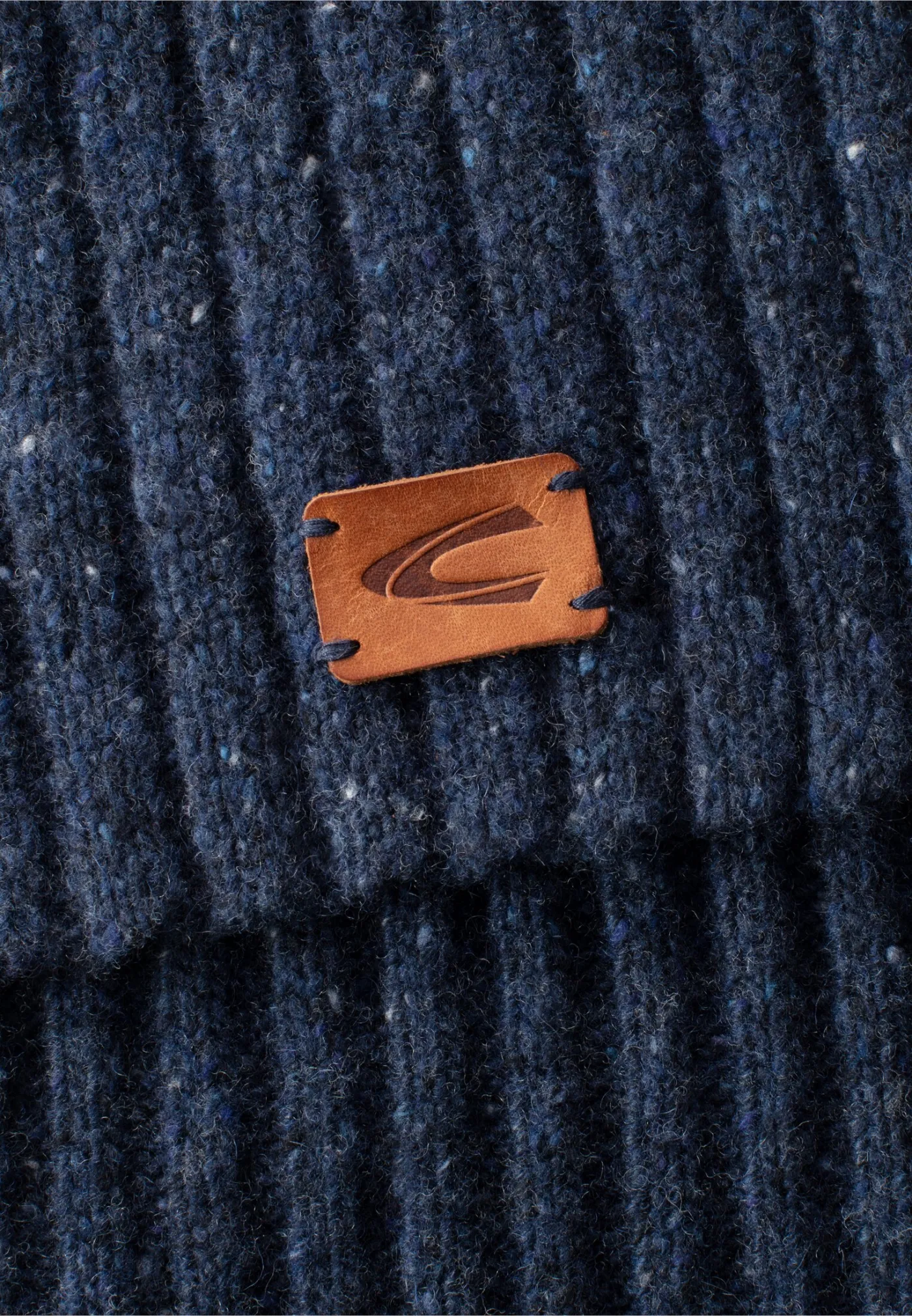 Strickschal mit Merinowolle