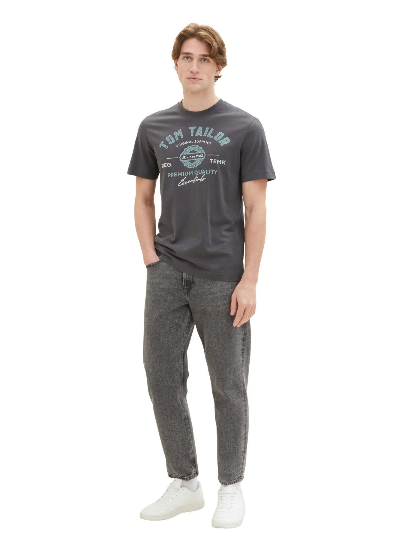 T-Shirt mit Logo-Print