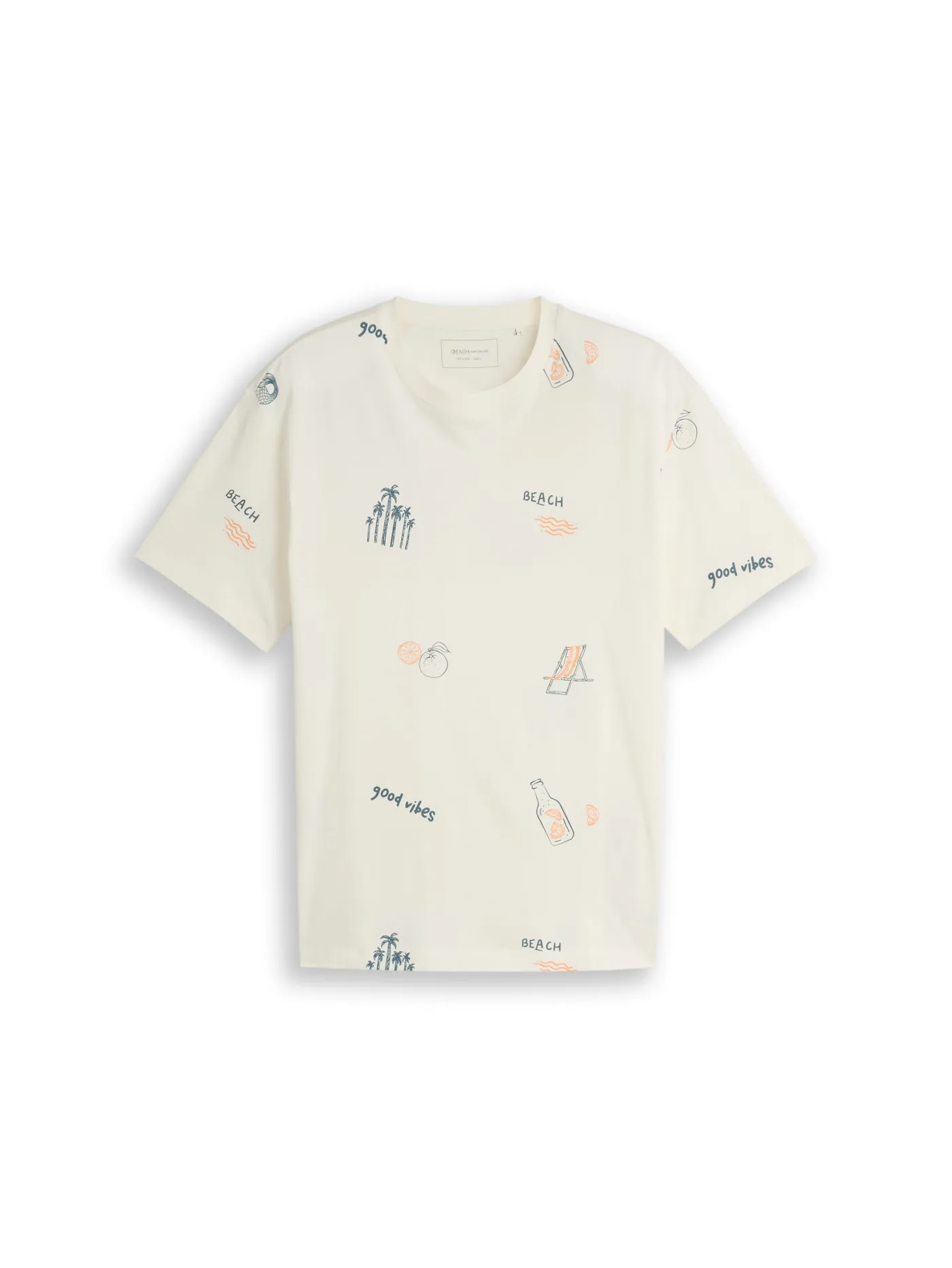 Relaxed Fit T-Shirt mit Allover-Print