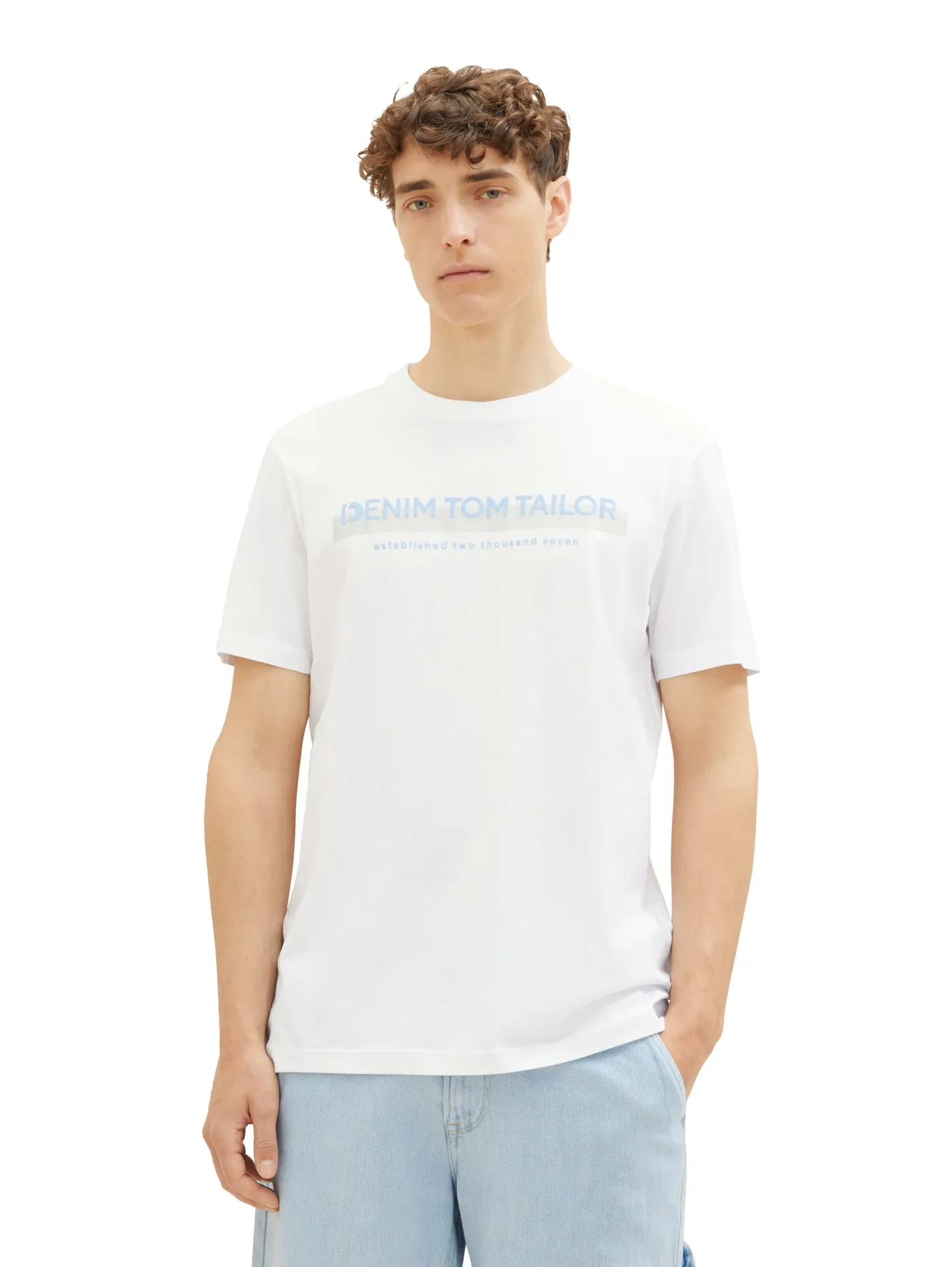 T-Shirt mit Logo-Print