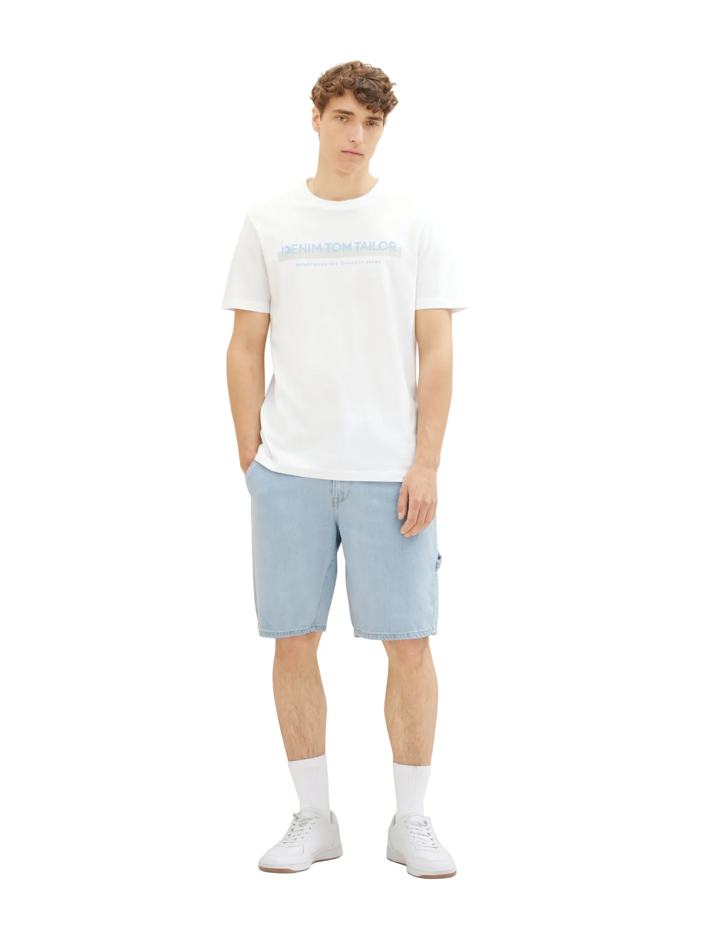 T-Shirt mit Logo-Print