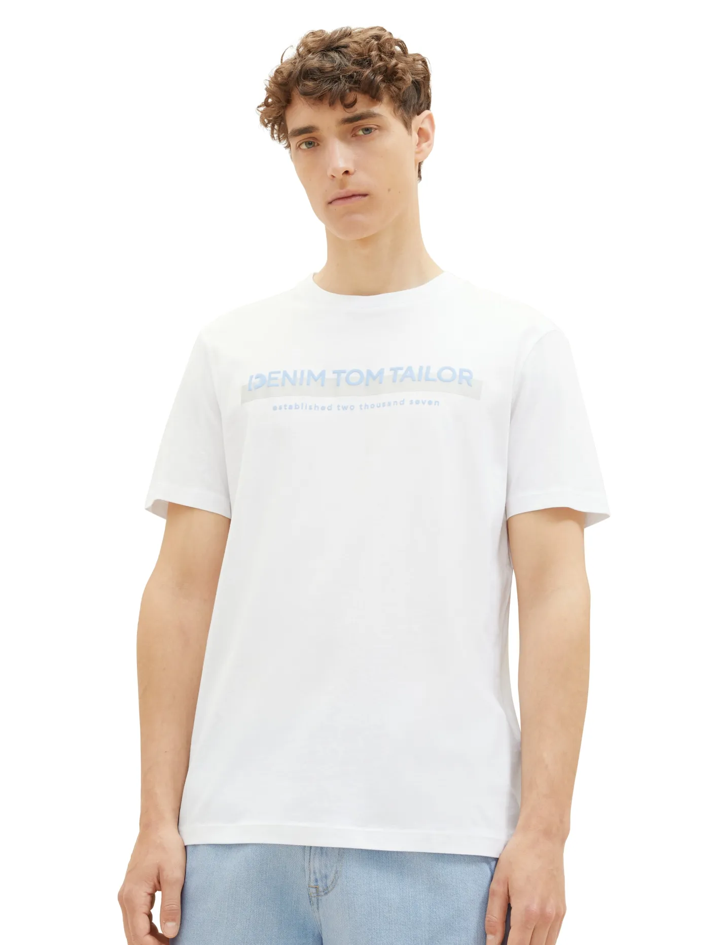 T-Shirt mit Logo-Print