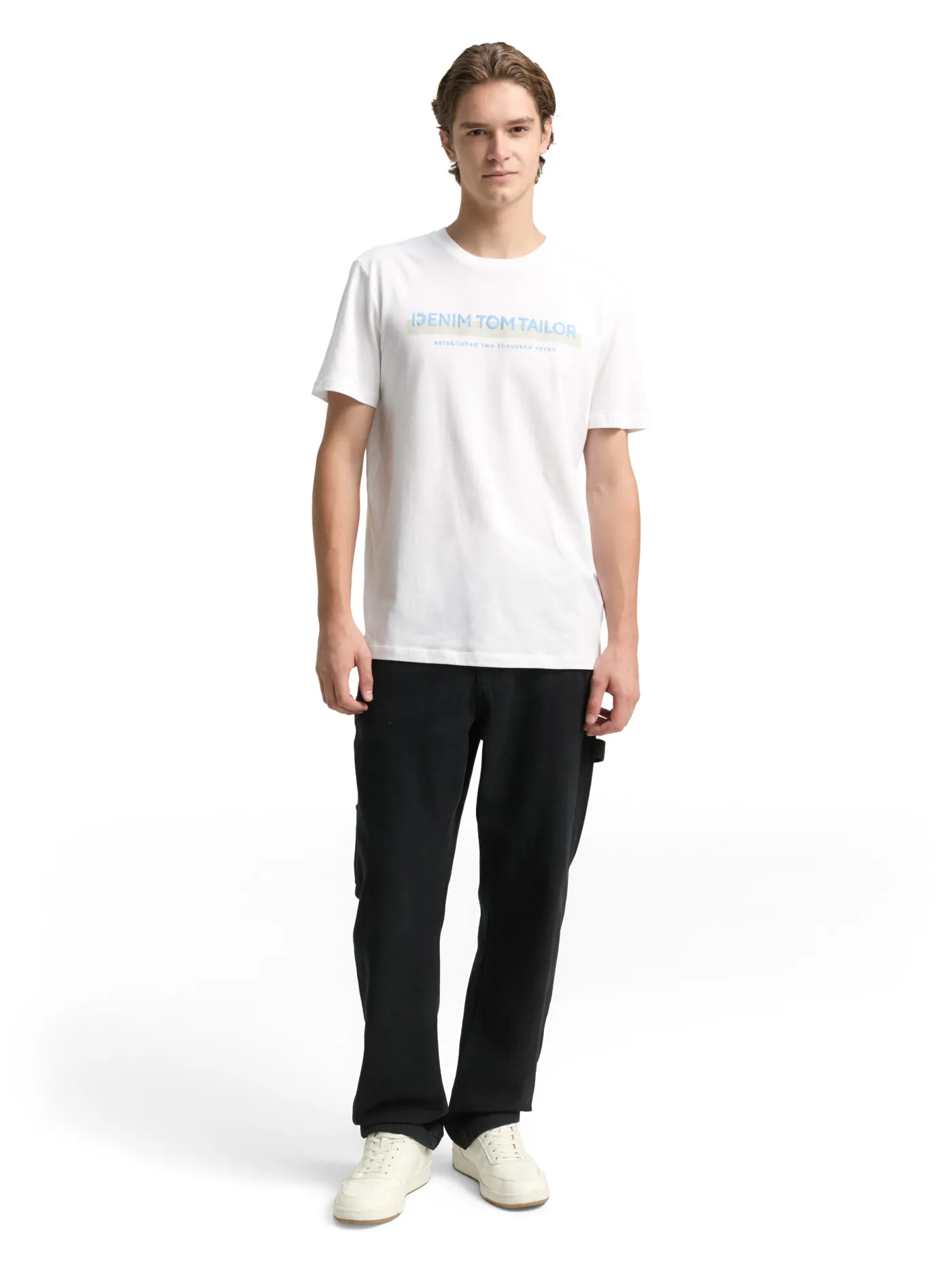 T-Shirt mit Logo-Print
