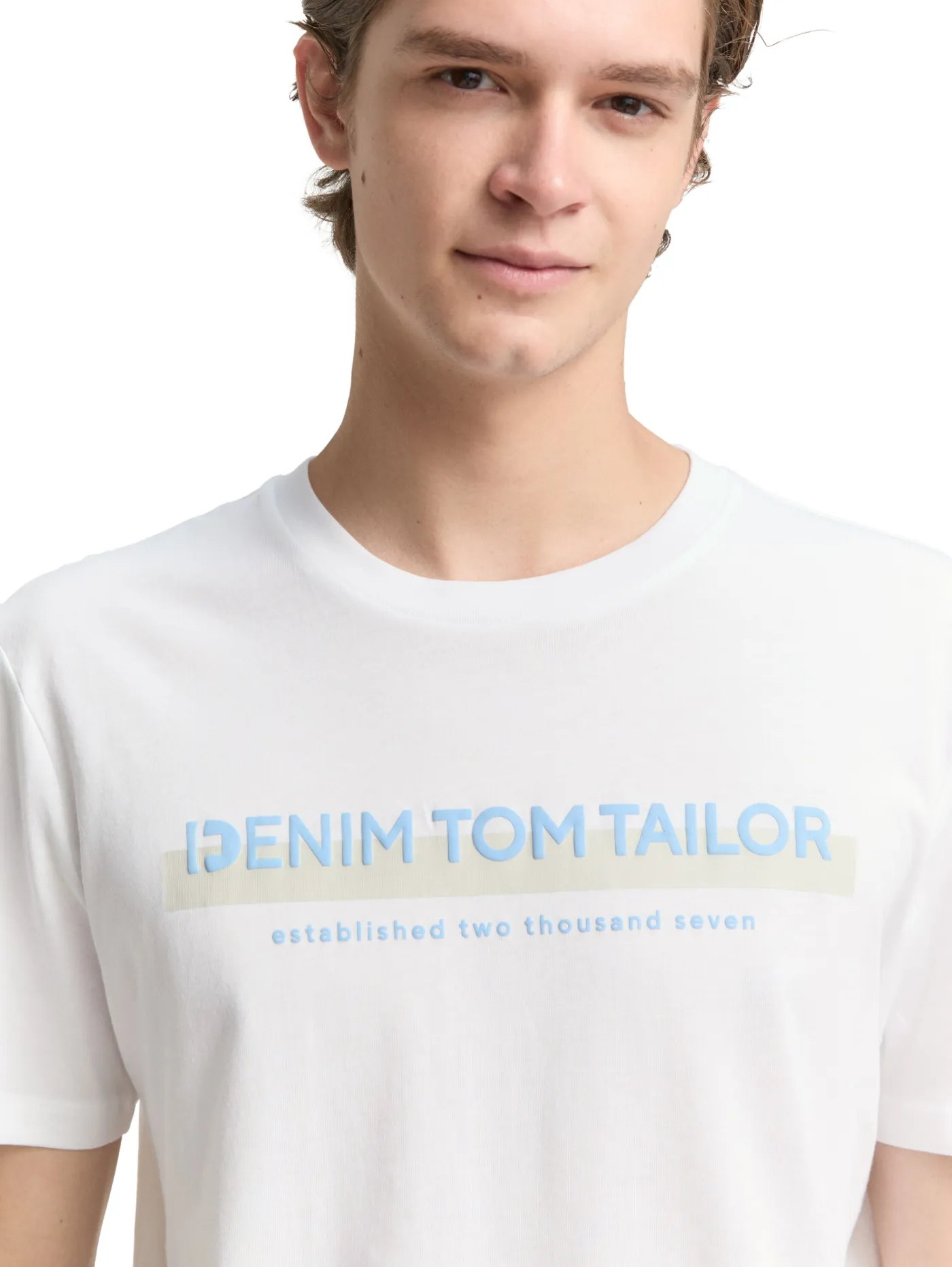T-Shirt mit Logo-Print
