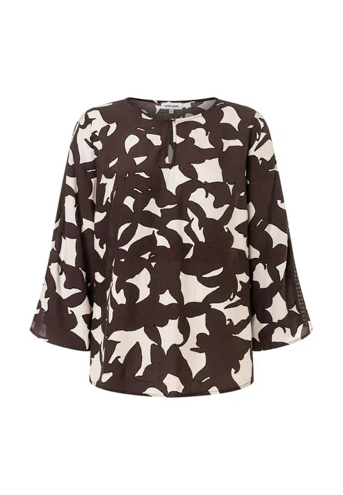 Trumpet Sleeve Blouse