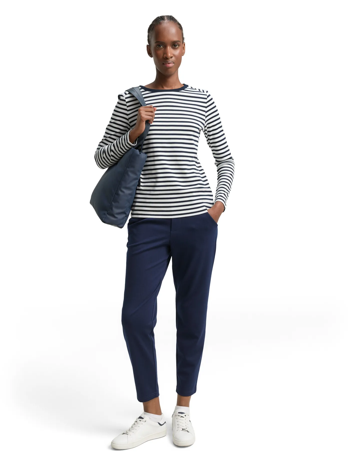 Relaxed Fit Hose mit elastischem Bund