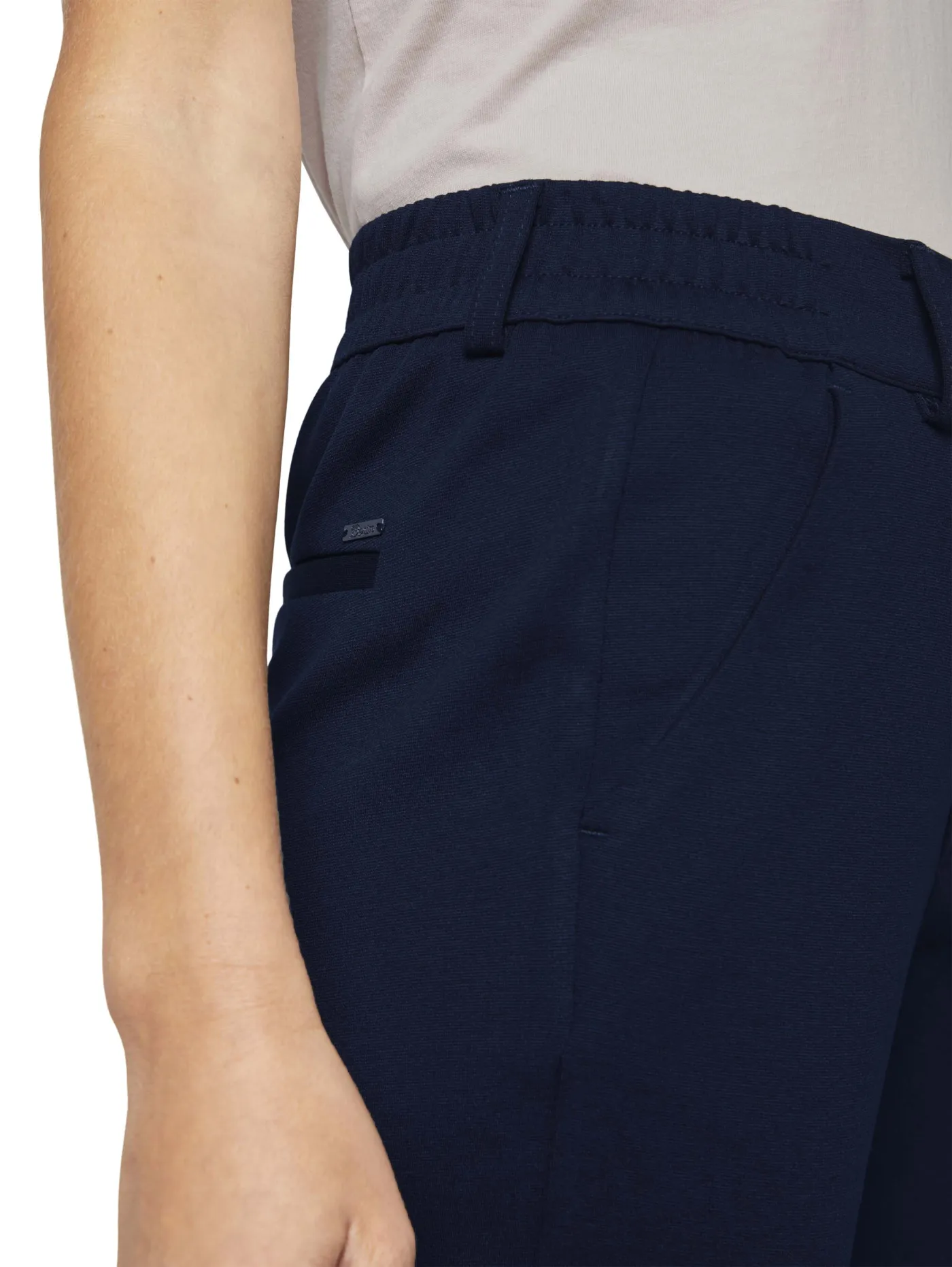Relaxed Fit Hose mit elastischem Bund
