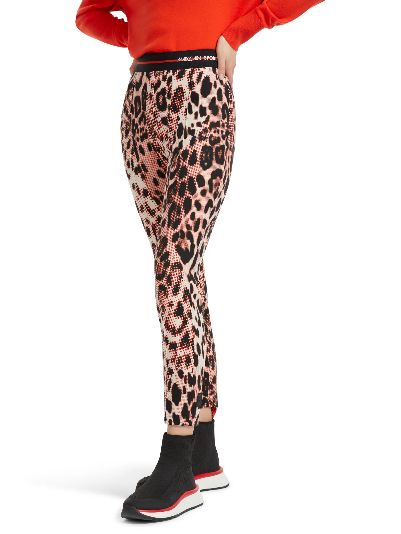 Bleistifthose SOFIA mit Leo-Print