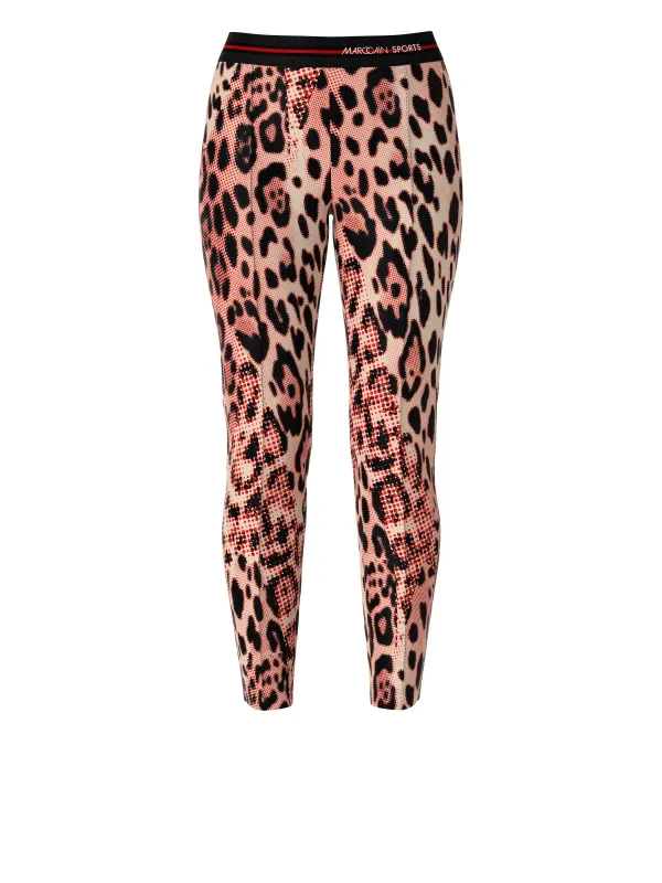 Bleistifthose SOFIA mit Leo-Print