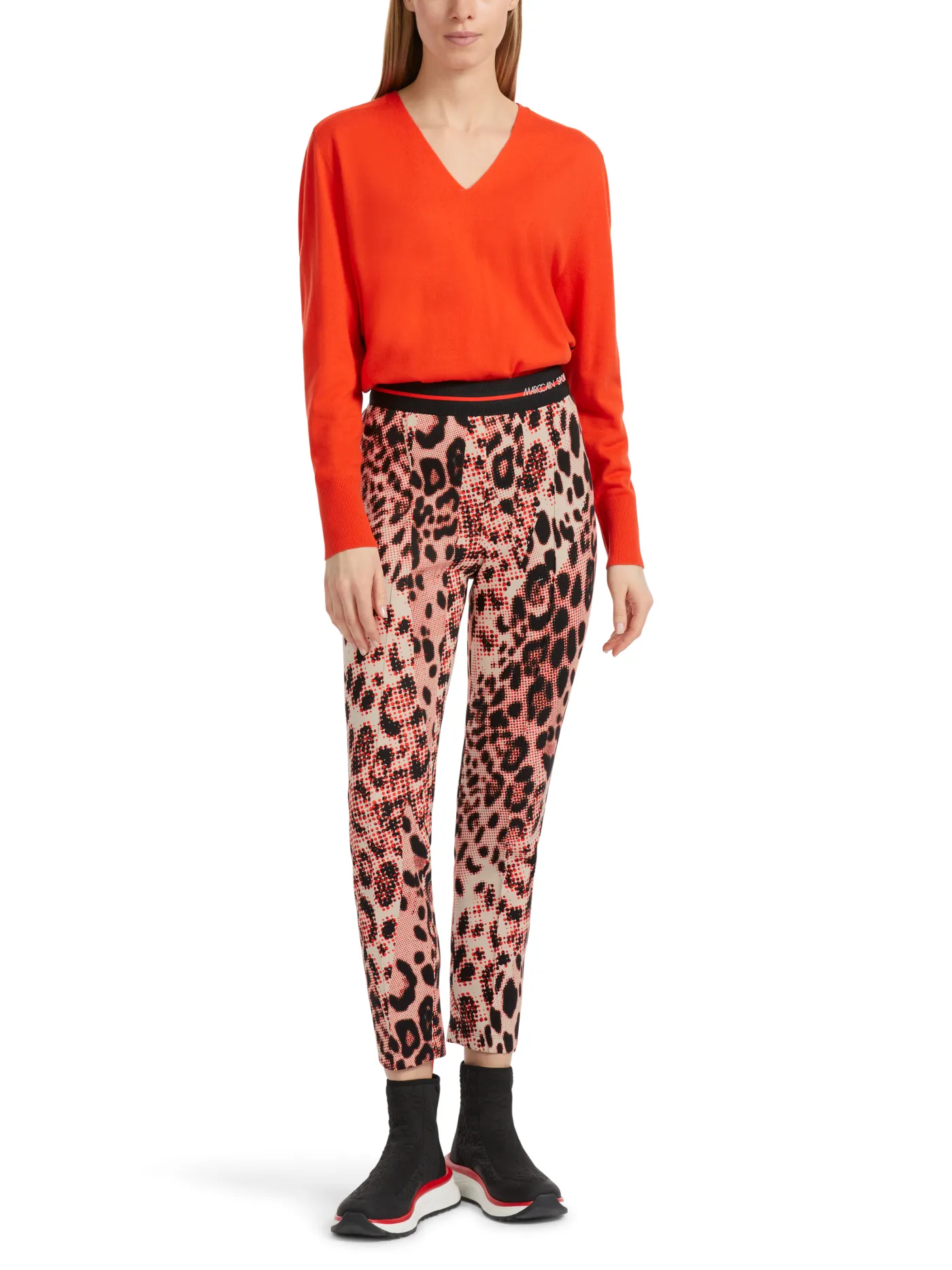 Bleistifthose SOFIA mit Leo-Print