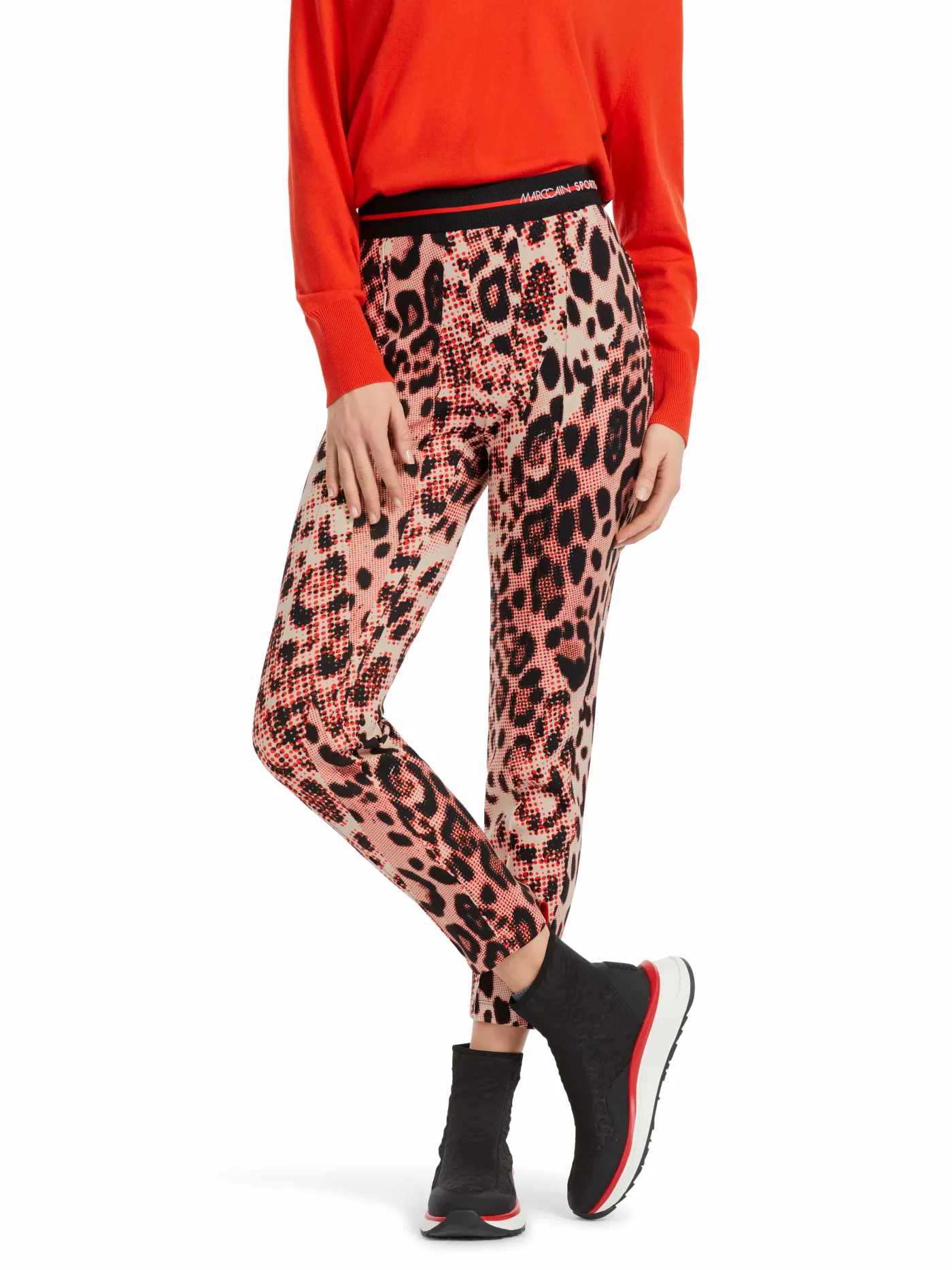 Bleistifthose SOFIA mit Leo-Print