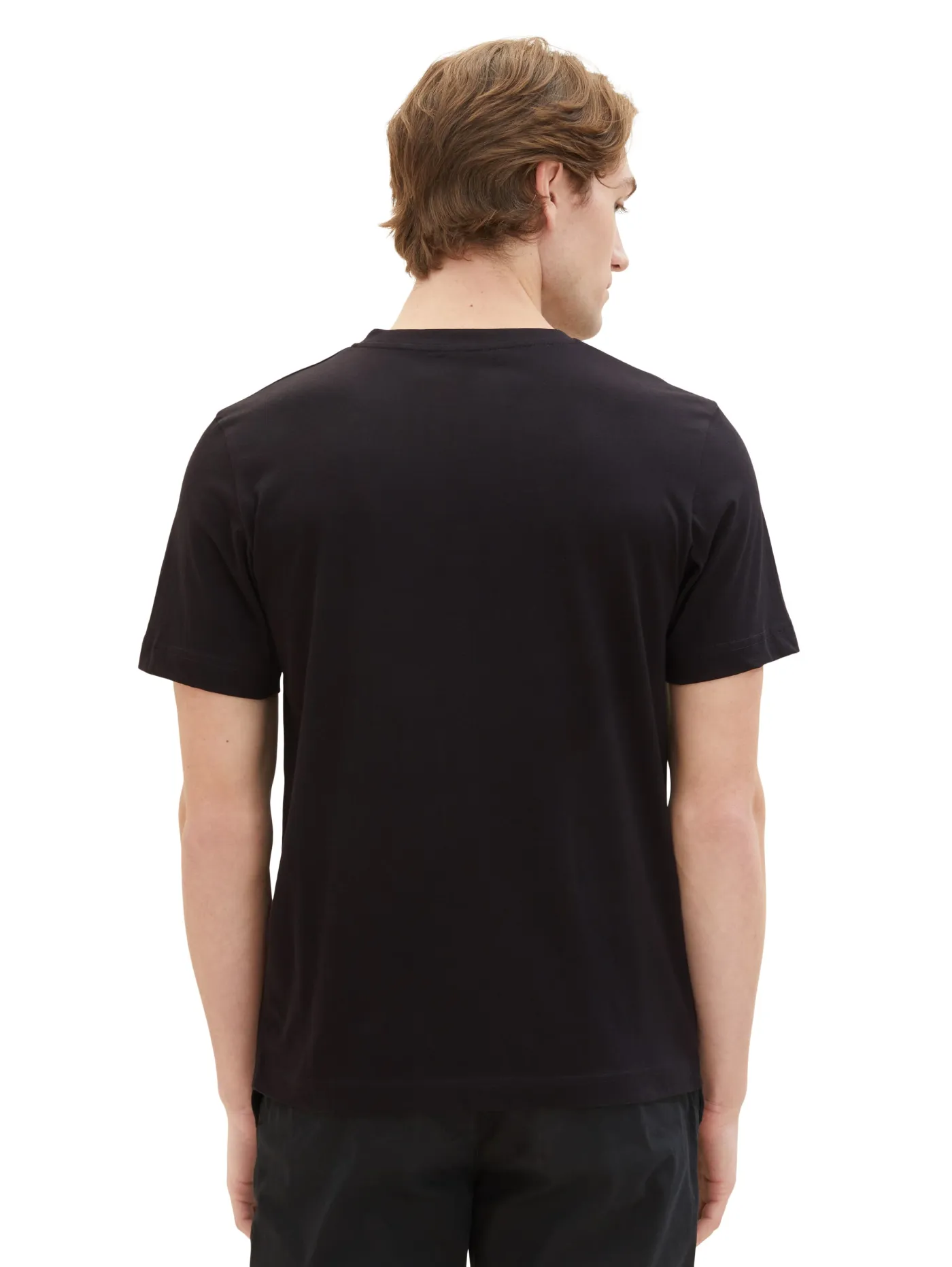 Basic T-Shirt im 2er-Pack mit V-Ausschnitt