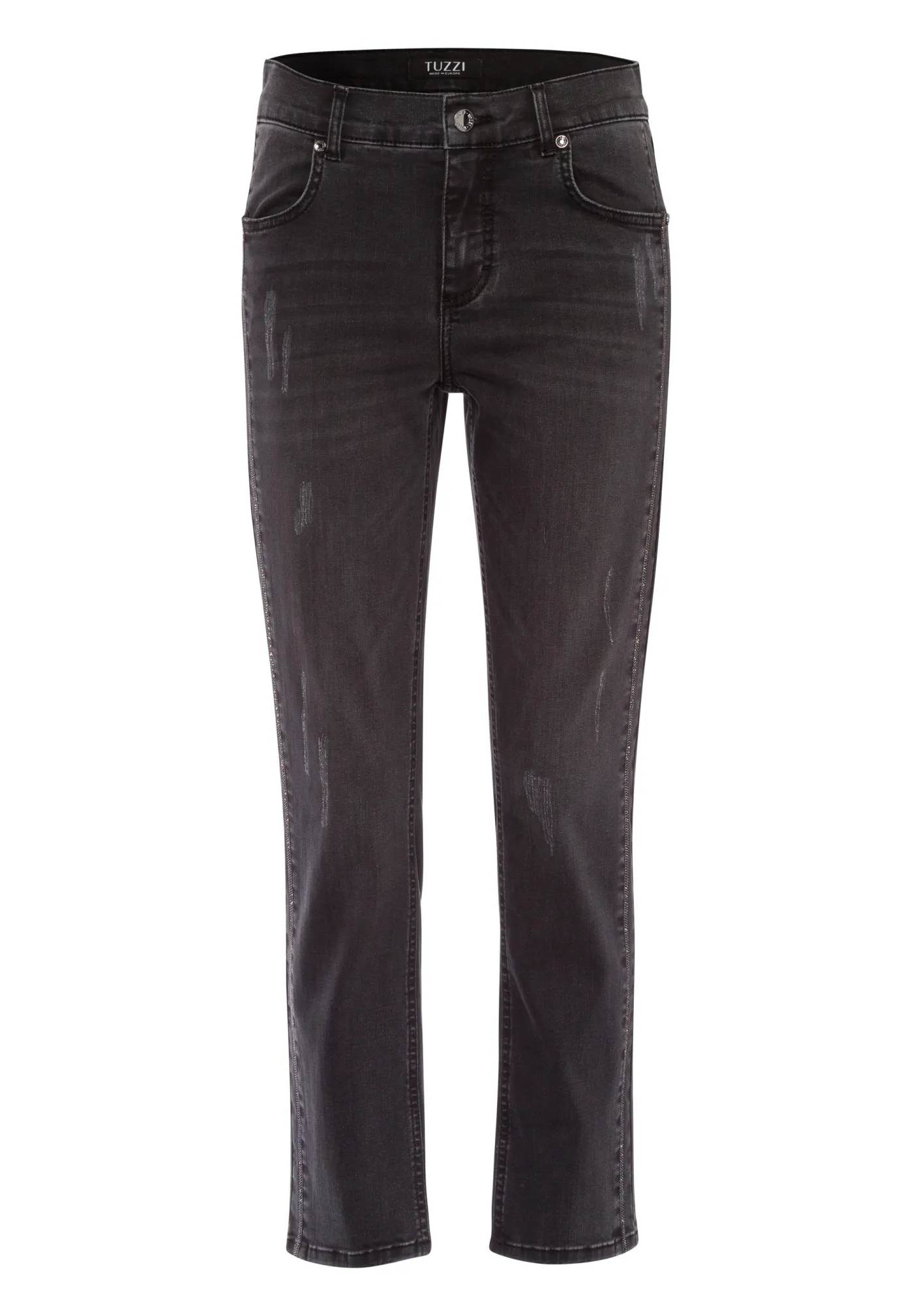 Jeans ESSENTIALS mit Used-Effekten