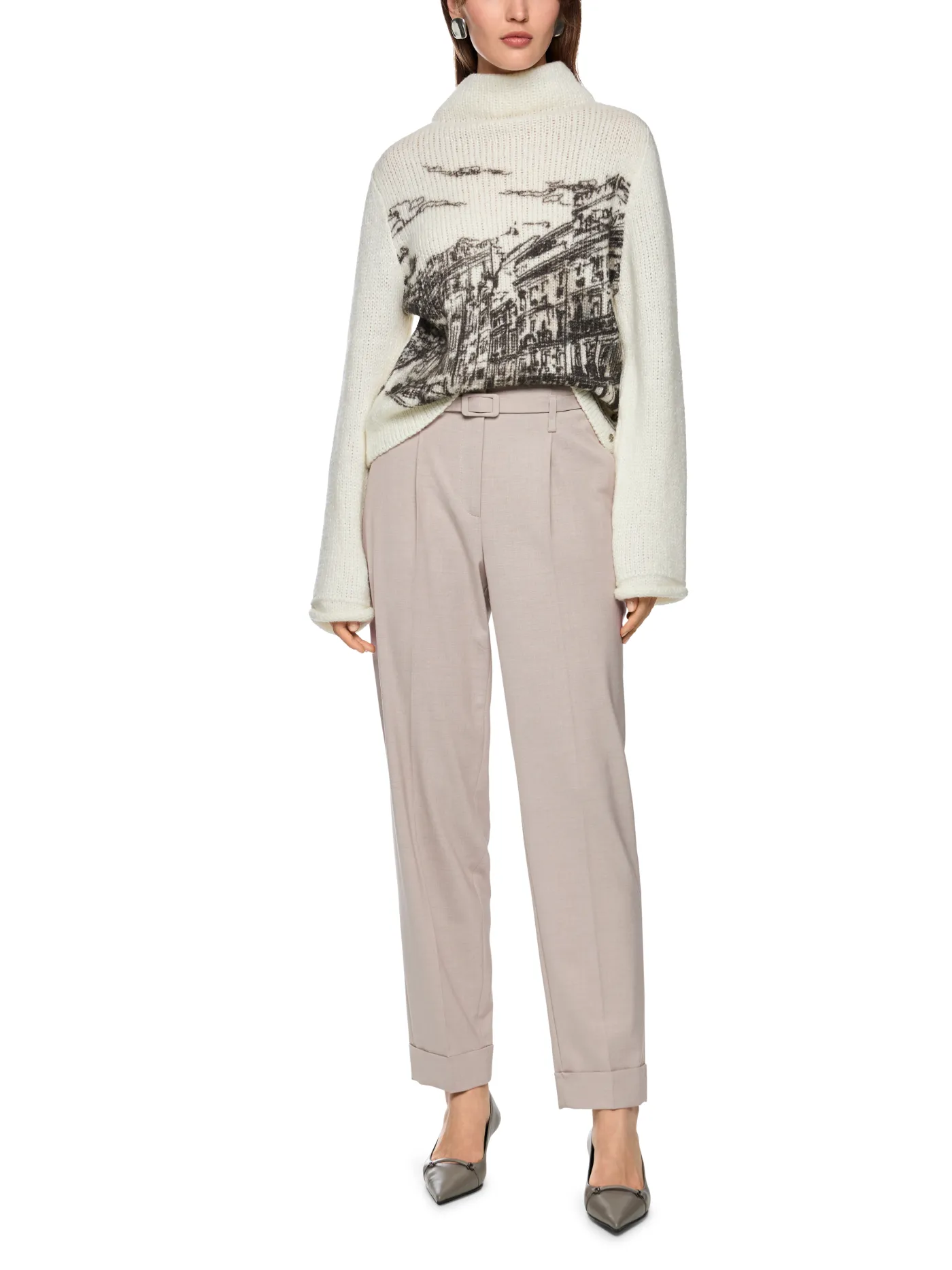 Hose FAQUS mit High Waist