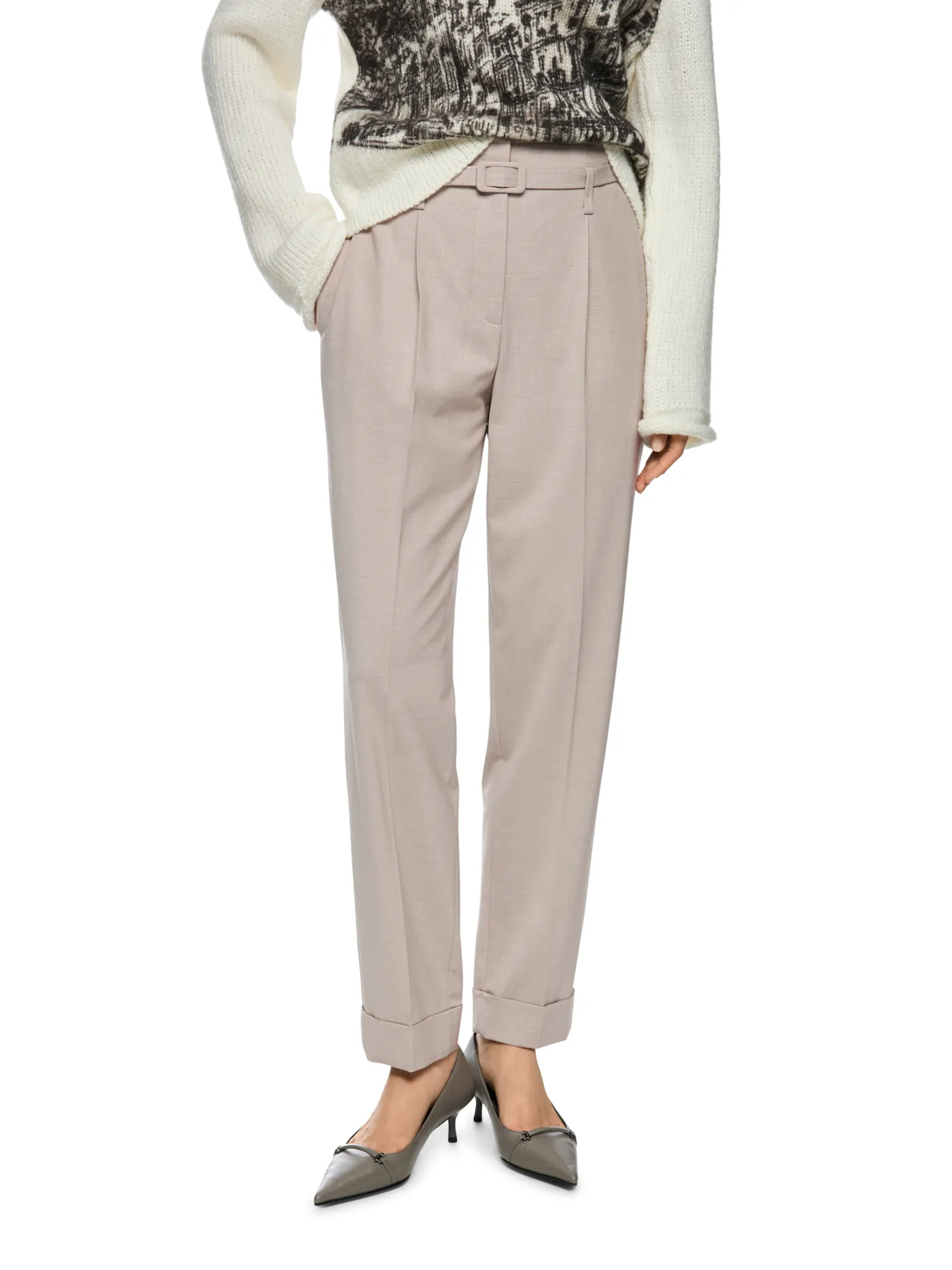 Hose FAQUS mit High Waist