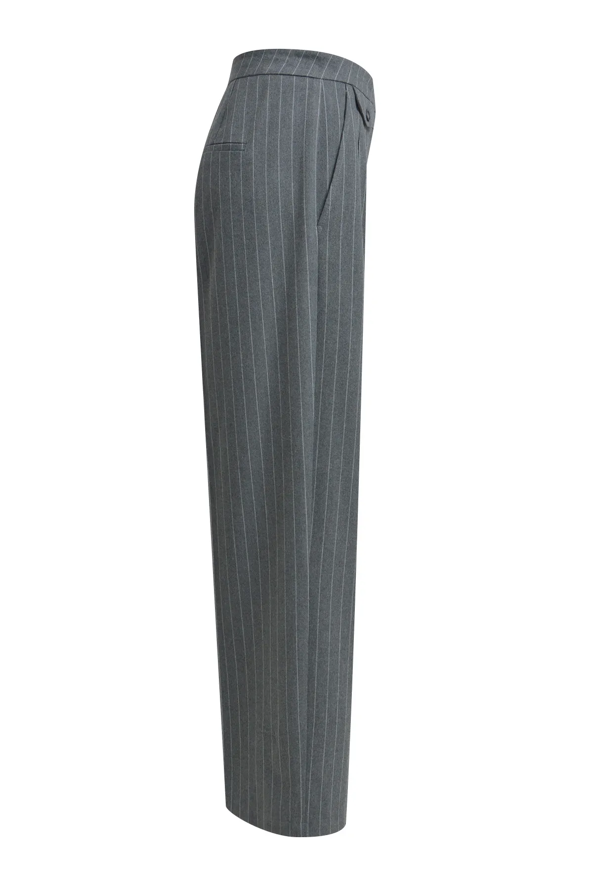Flanell Striped Pants