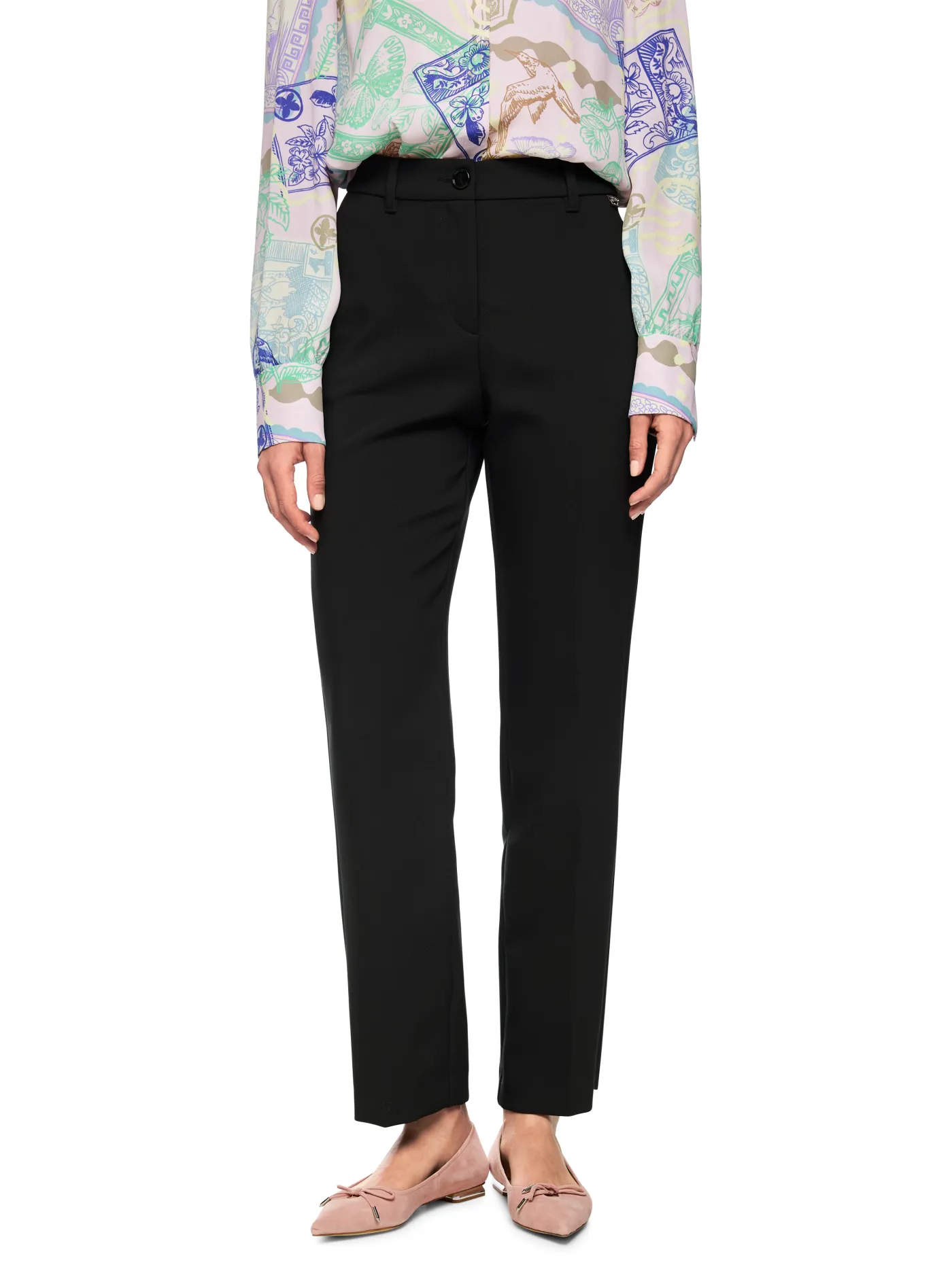 Stoffhose FENDOU mit geradem Bein