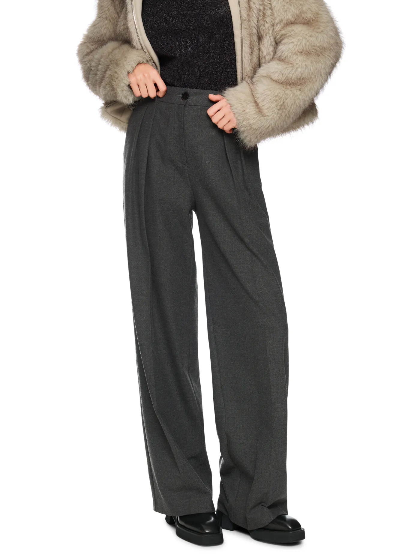 Hose WICHITA mit High Waist
