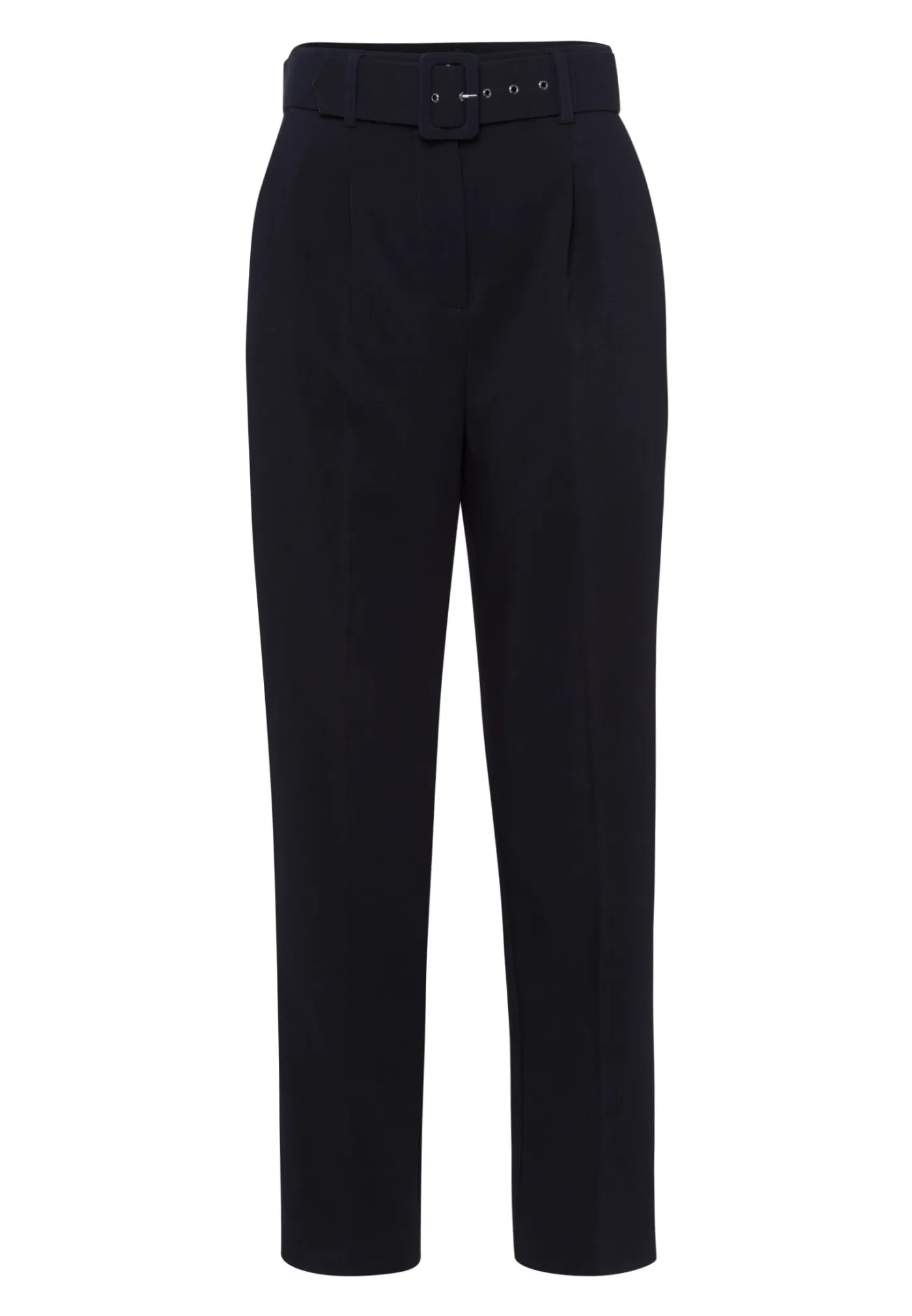 Bundfaltenhose mit Gürtel 28 Inch
