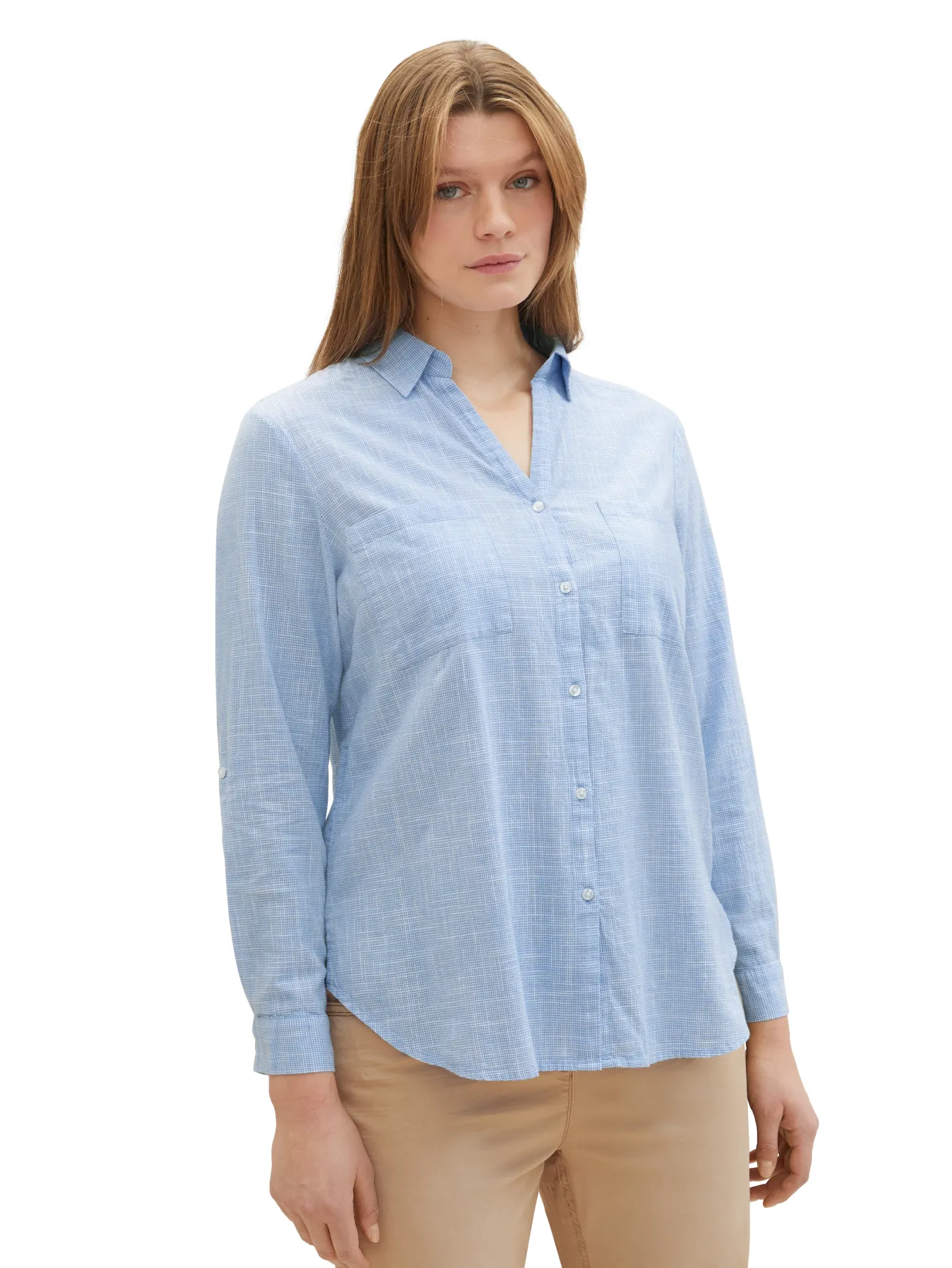 Plus Size - Bluse mit Brusttaschen