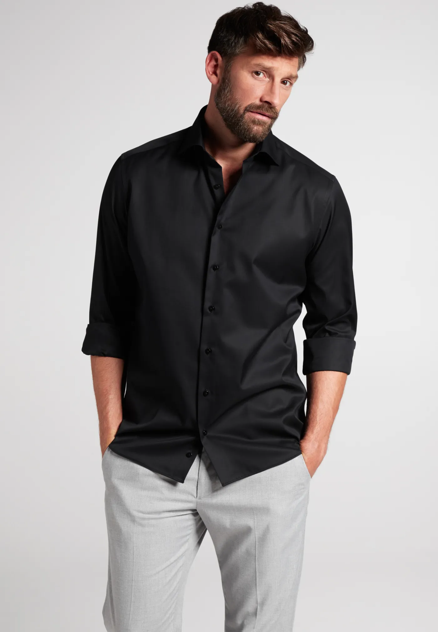 Cover Shirt Twill Langarm