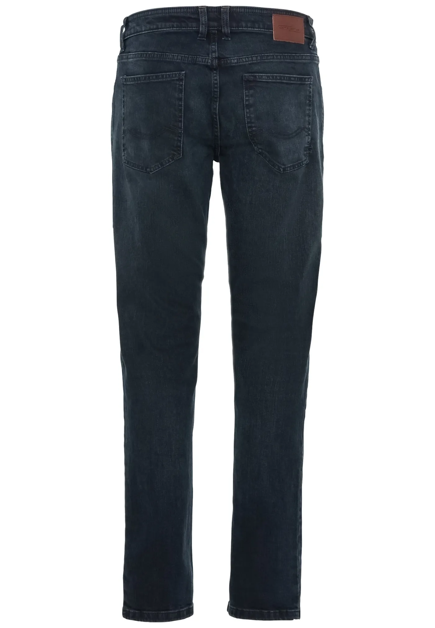 Relaxed Fit 5-Pocket Jeans mit leichten Used-Effekten
