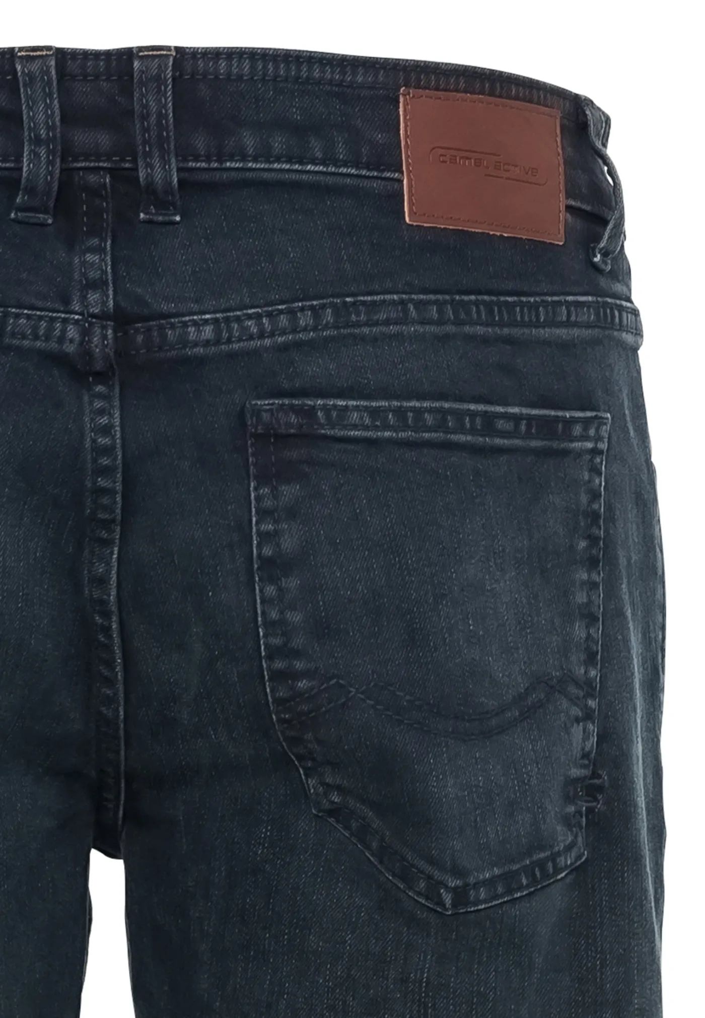 Relaxed Fit 5-Pocket Jeans mit leichten Used-Effekten